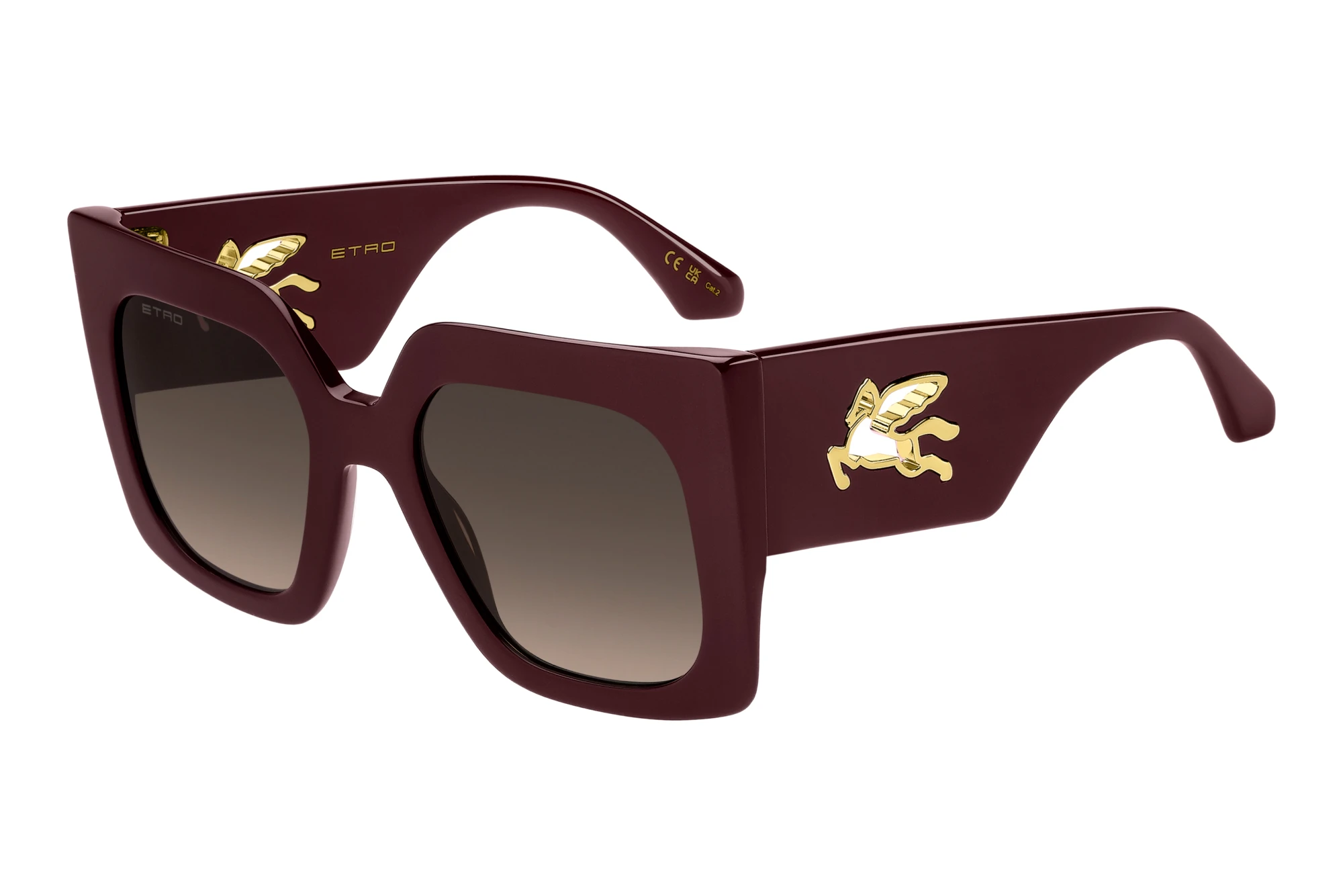Etro   ETRO 0075/S LHF/HA BROWN SHADEDBURGUNDY 2