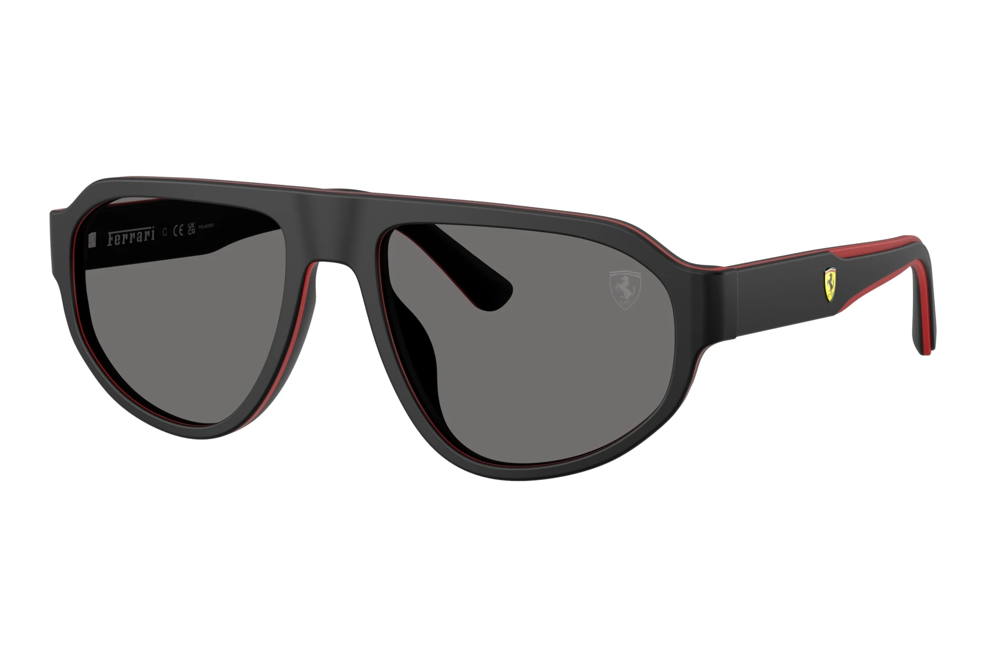 Ferrari Scuderia   FZ6027U 757/81 Dark Grey PolarizedBlack/Red
