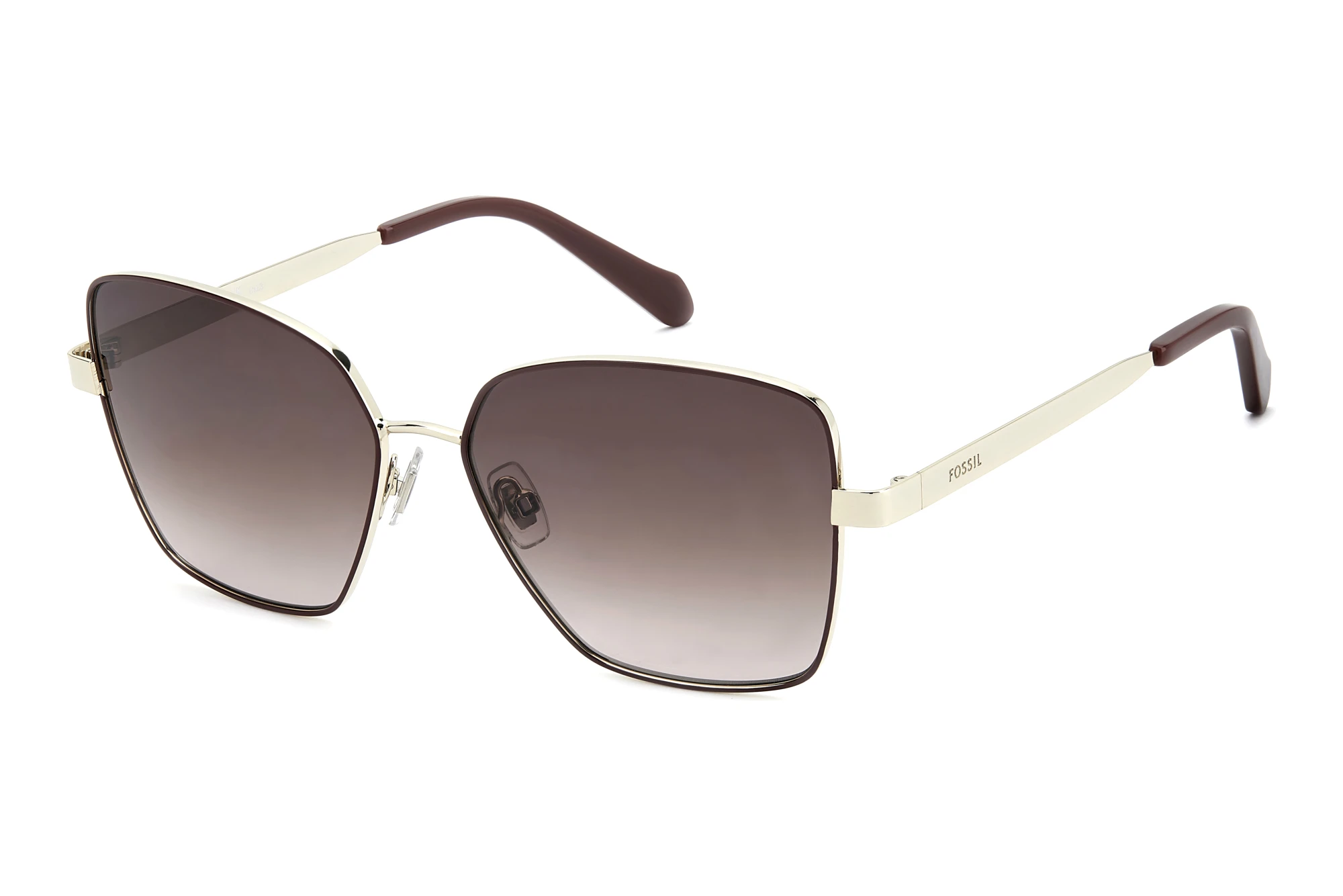 Fossil   FOS 3182/G/S 6K3/HA BROWN SHADEDBURGUNDY GOLD