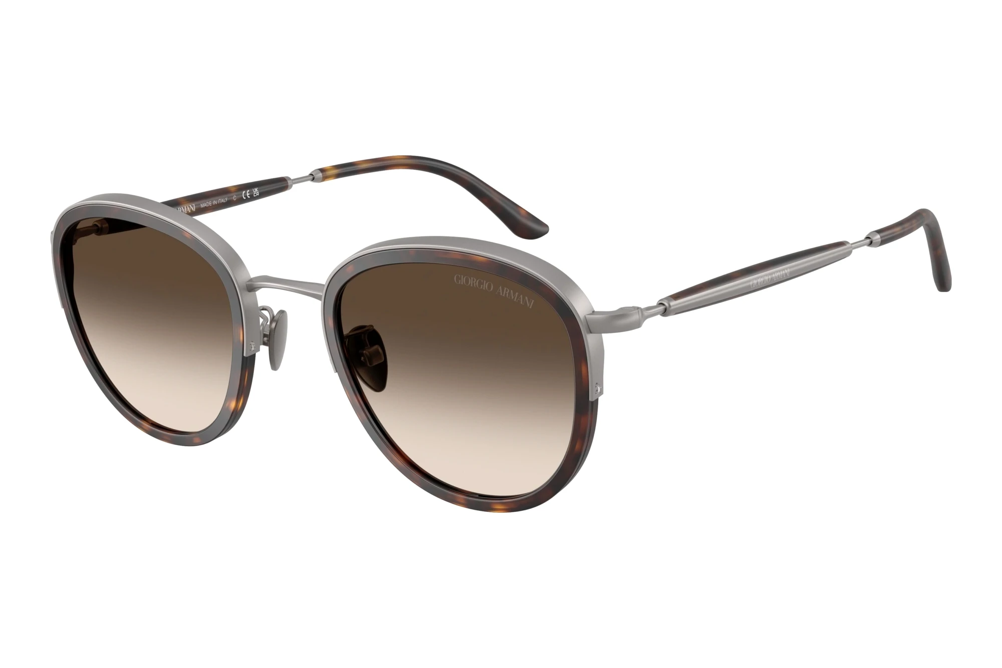 Giorgio Armani   AR6176 30030A Light Brown Gradient GreyMatte Gunmetal