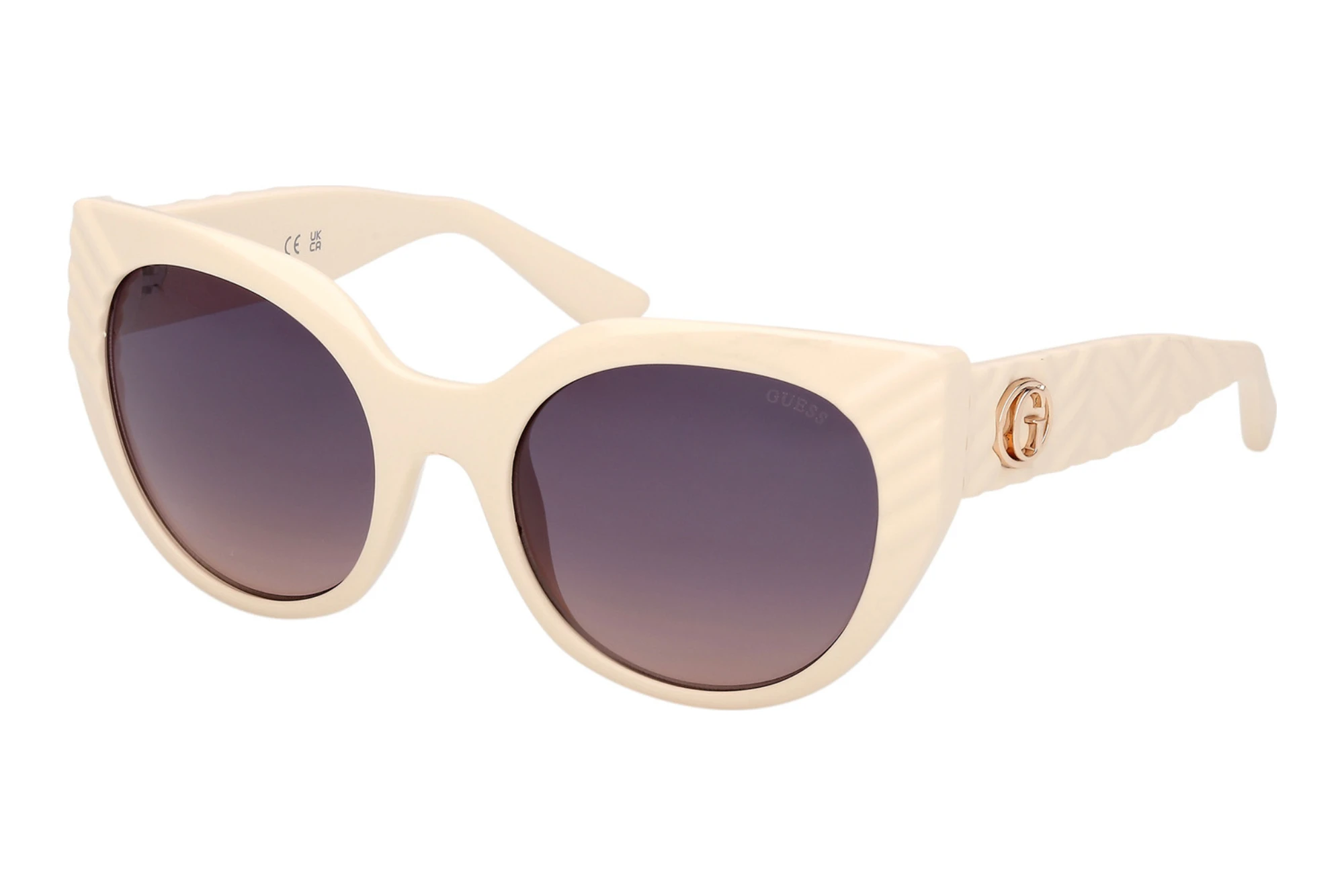 Guess   GU00255 25Z violett verspiegeltGlänzend Elfenbein
