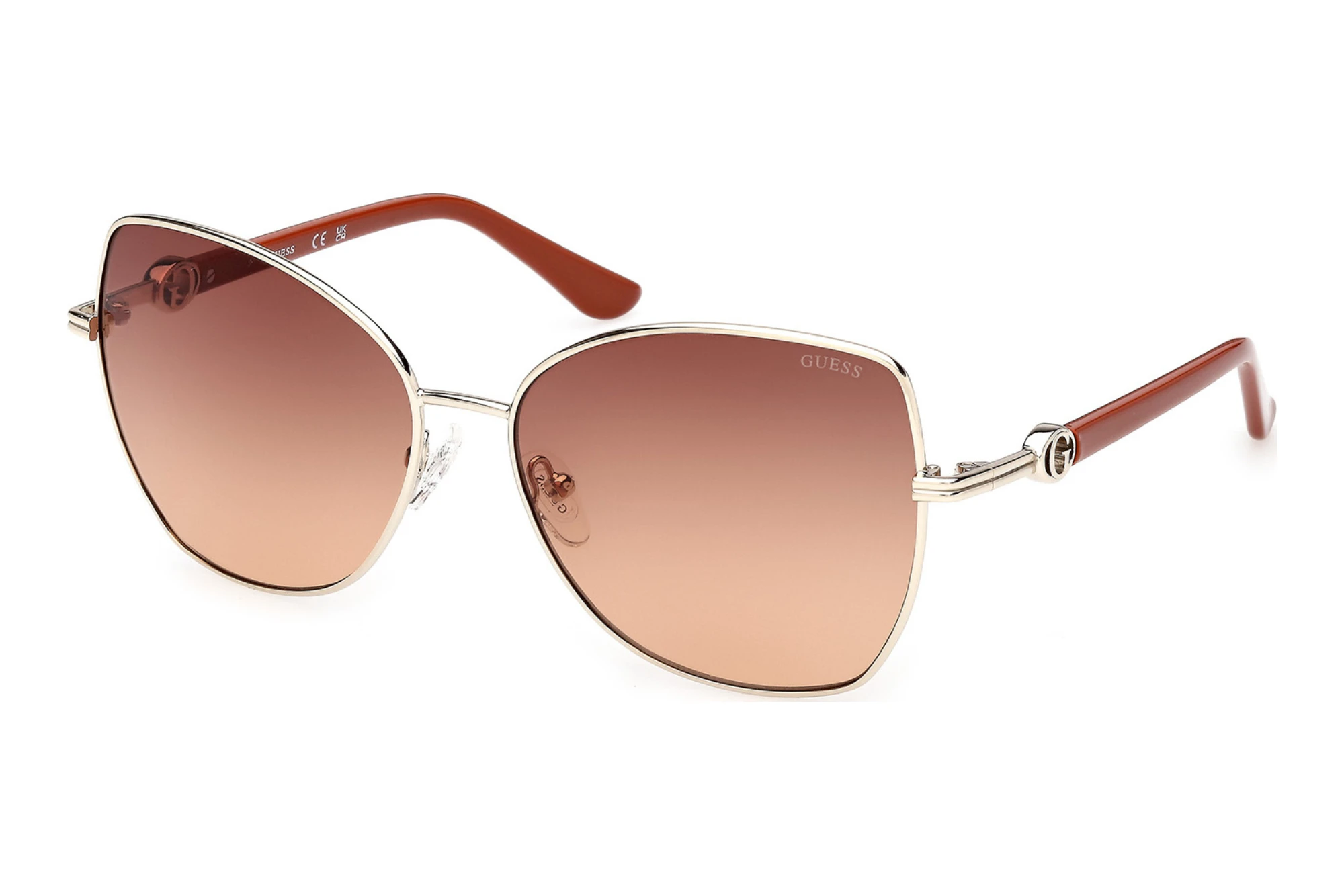 Guess   GU00259 32F braun verlaufendGlänzend Blassgold