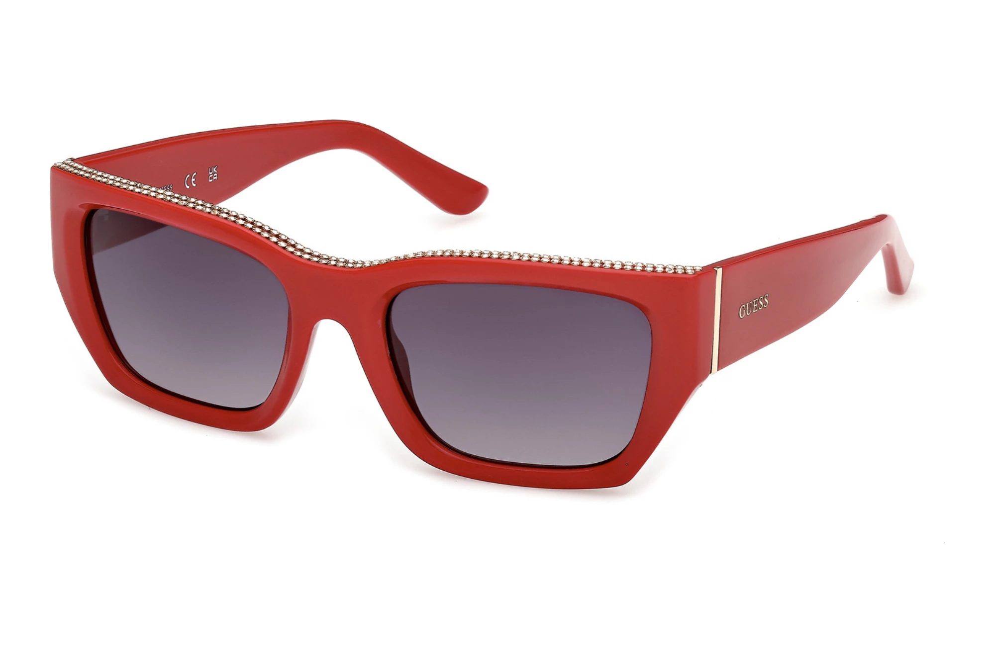 Guess   GU00293 66B grau verlaufendRot/Einfarbig