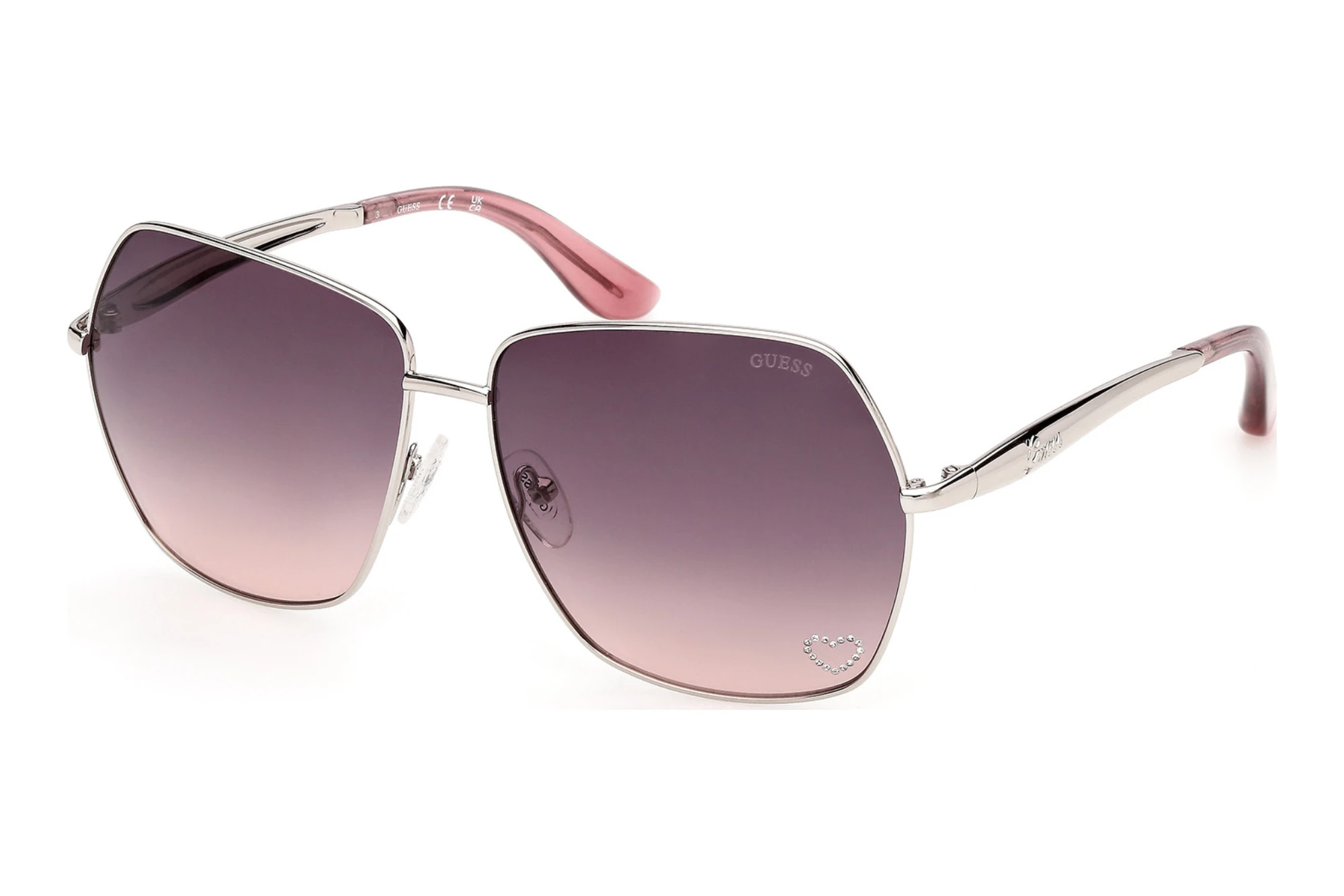 Guess   GU00309 10B grau verlaufendGlänzendes Helle Ruthenium