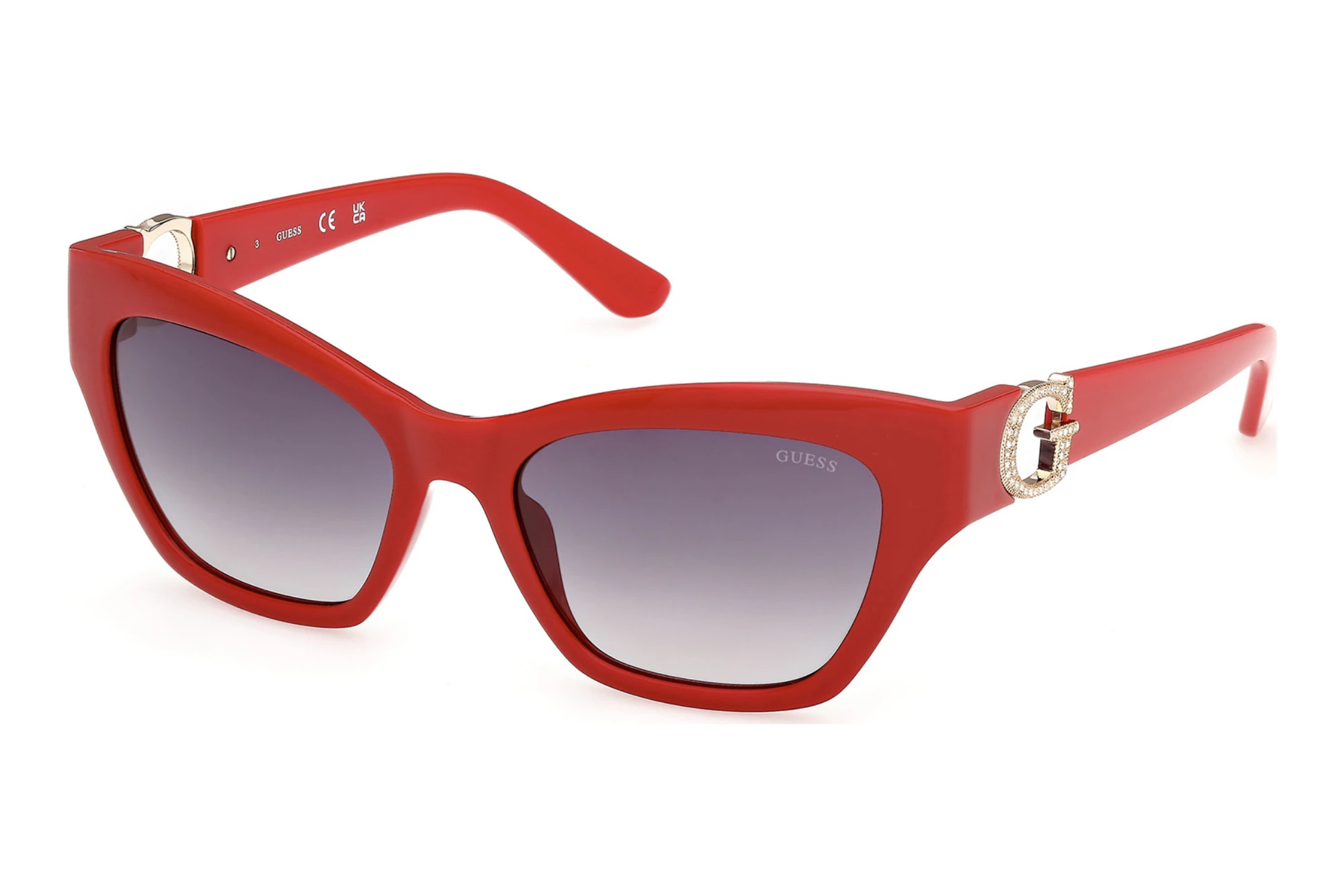 Guess   GU00360 66B grau verlaufendRot/Einfarbig