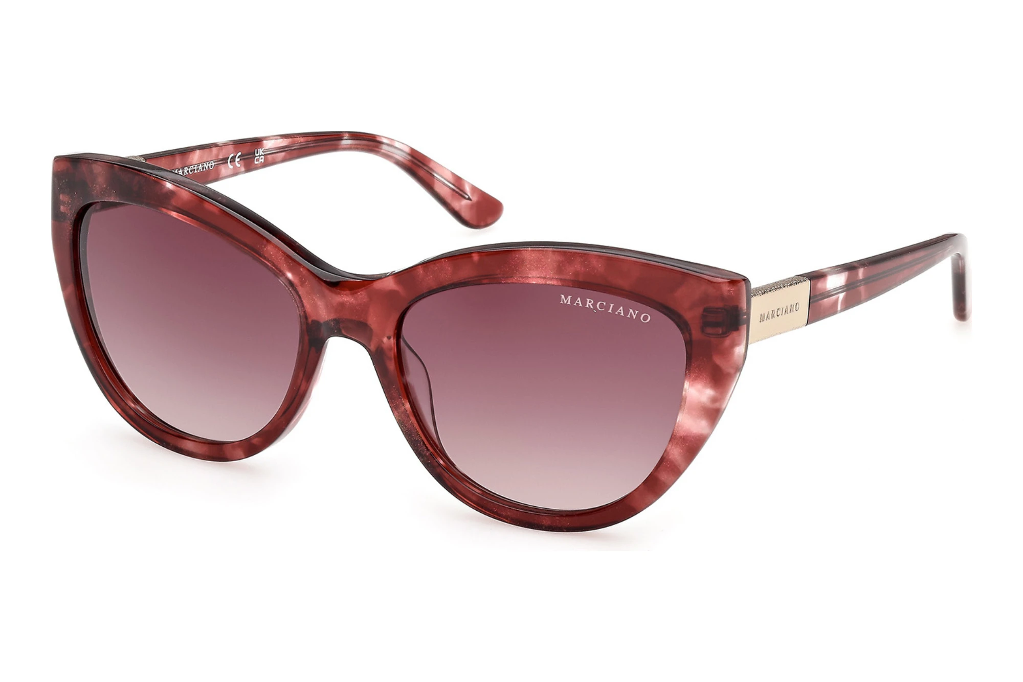 Guess by Marciano   GM00045 71T bordeaux verlaufendBordeaux/Havanna