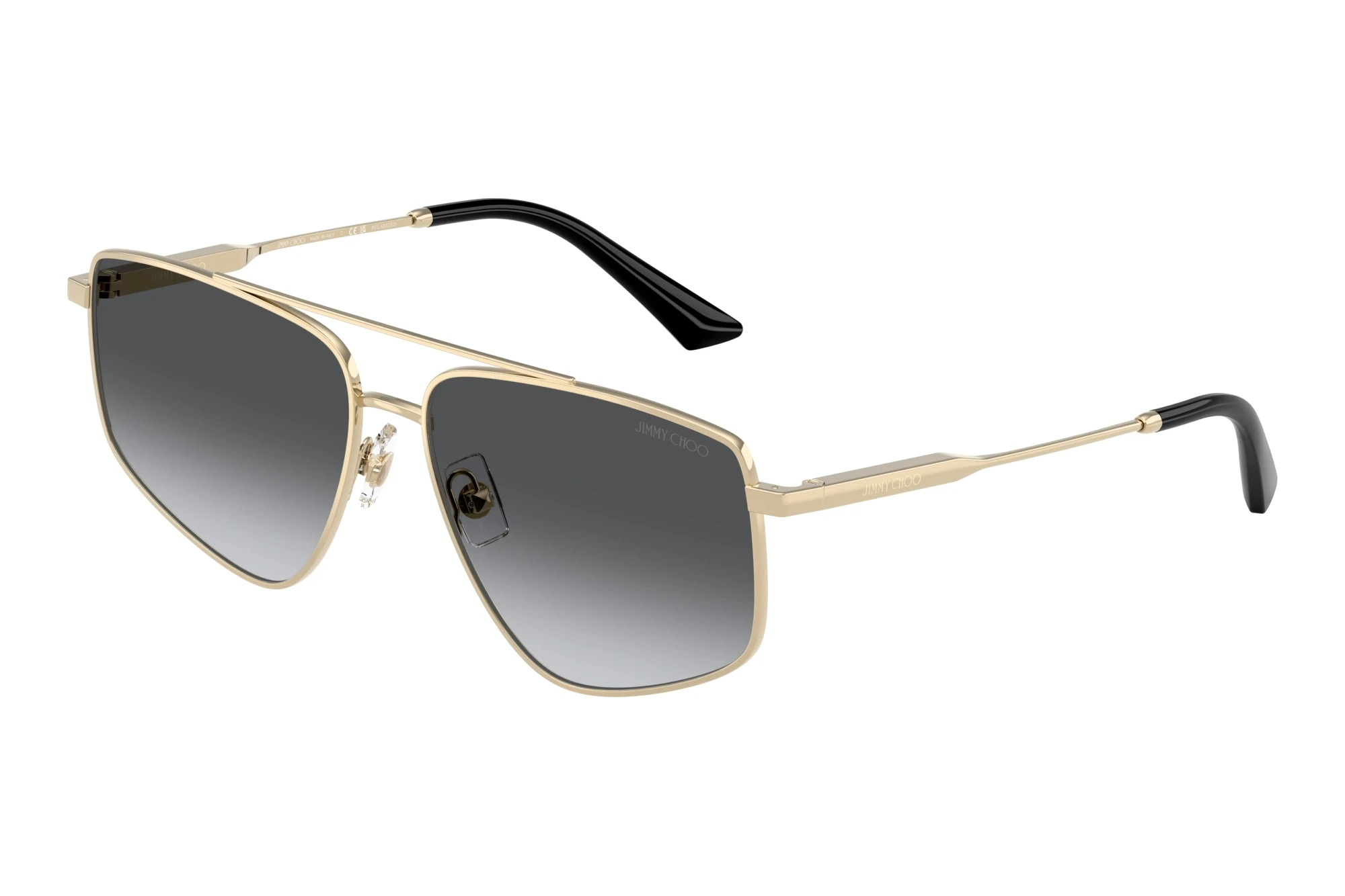 Jimmy Choo   JC4011 3006T3 Gradient Grey PolarizedPale Gold