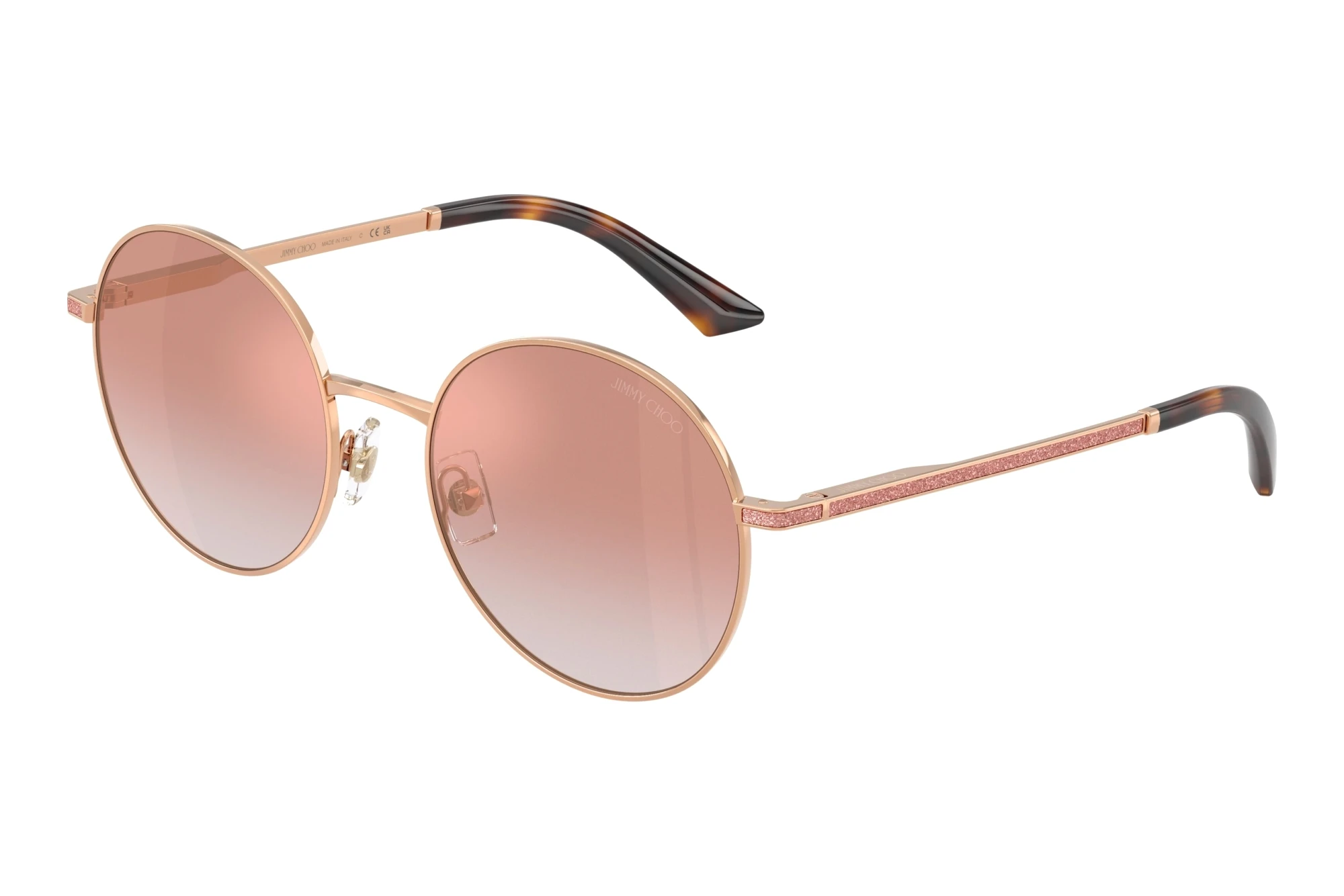 Jimmy Choo   JC4028J 30086F Gradient Pink Mirror PinkRose Gold