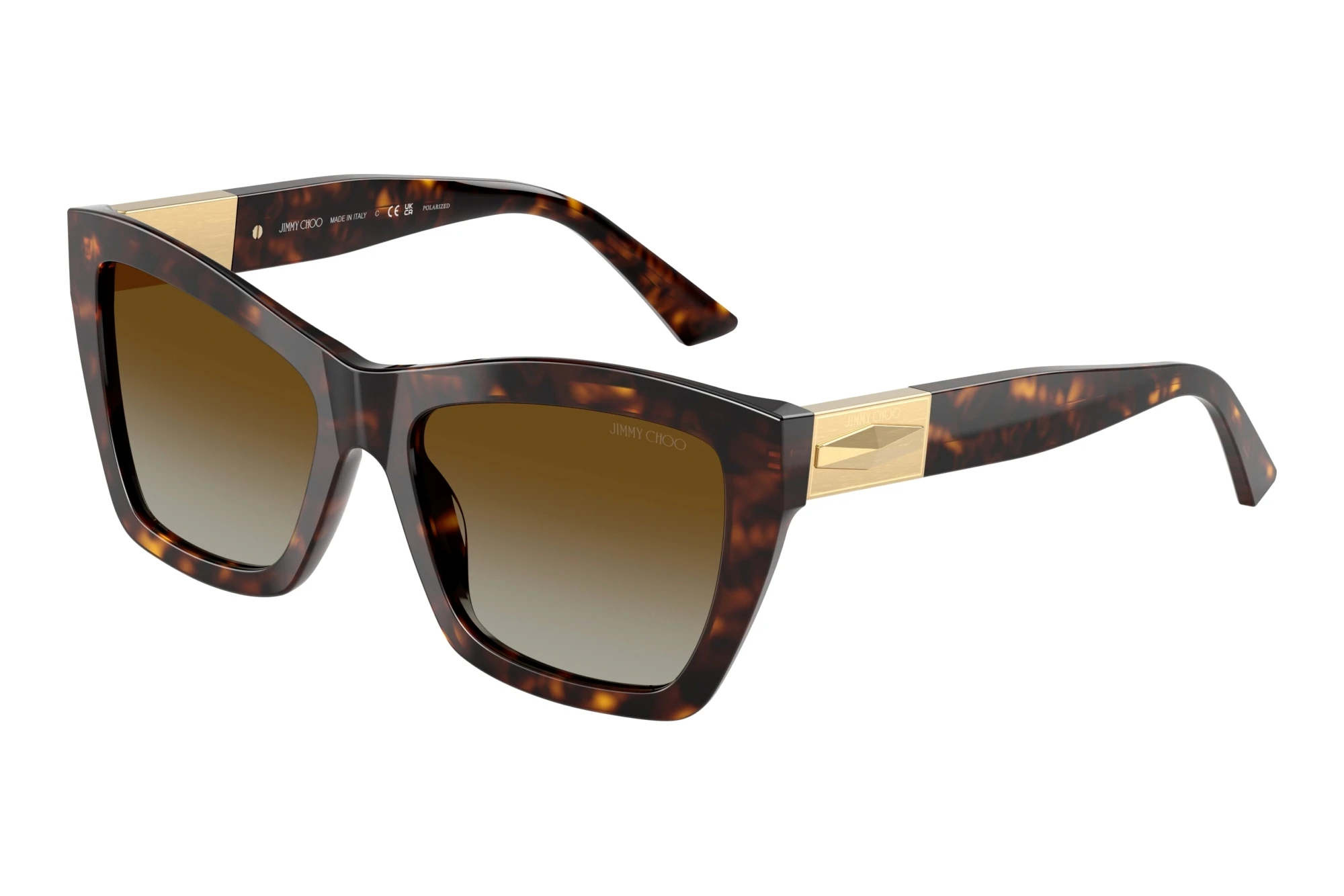 Jimmy Choo   JC5031 5002T5 Polarized Gradient BrownHavana