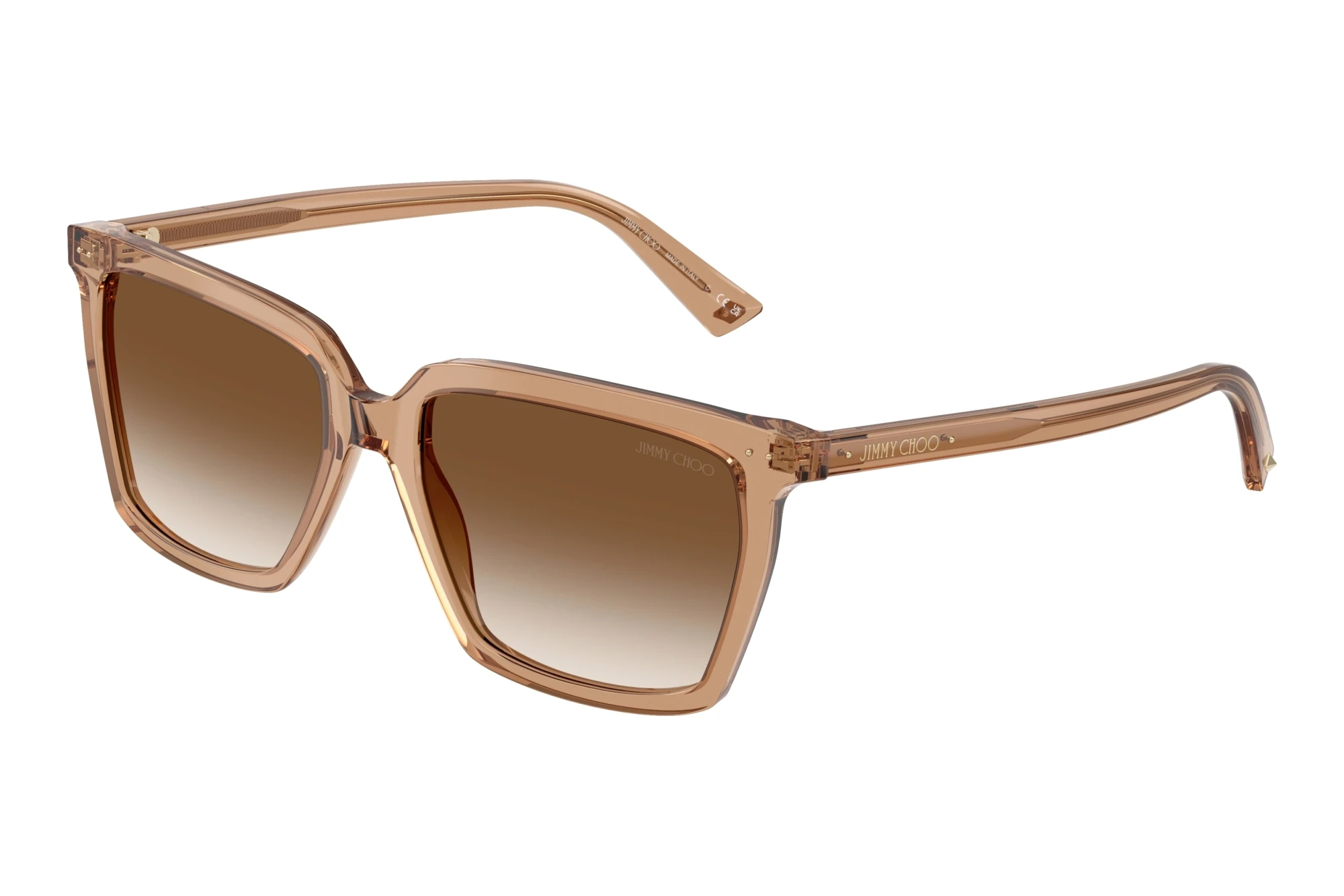 Jimmy Choo   JC5051 507613 Gradient BrownTransparent Tan