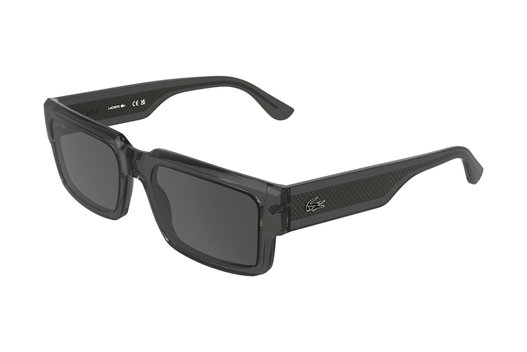 Lacoste   L6082S 035 _L6082STRANSPARENT DARK GREY