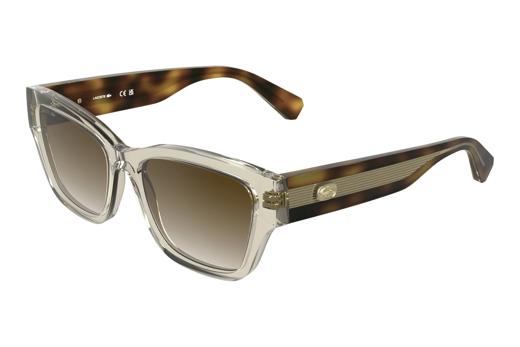Lacoste   L6103S 264 _L6103STRANSPARENT LIGHT BEIGE