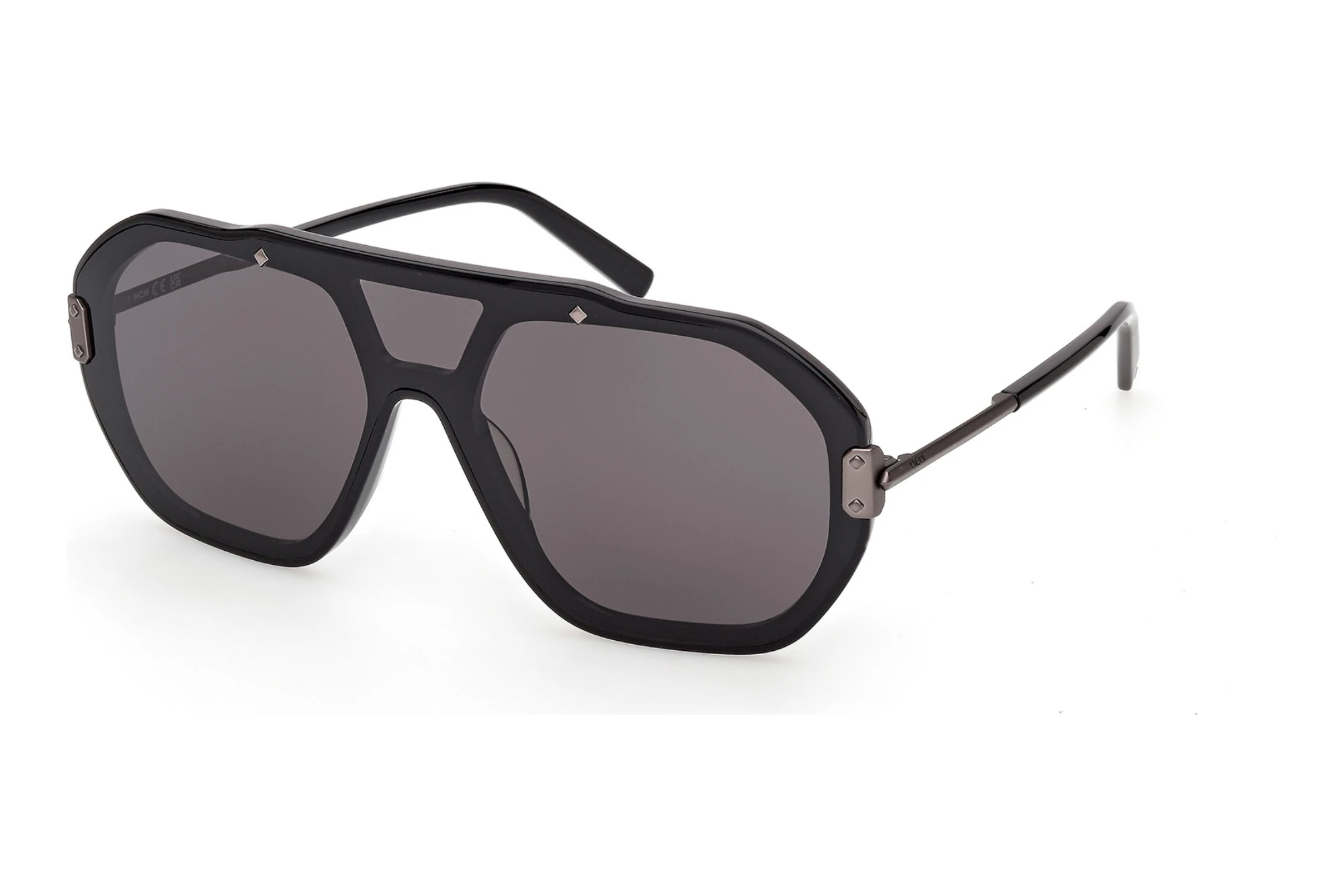 MCM Worldwide   MW0039 01A grauGlänzend Schwarz