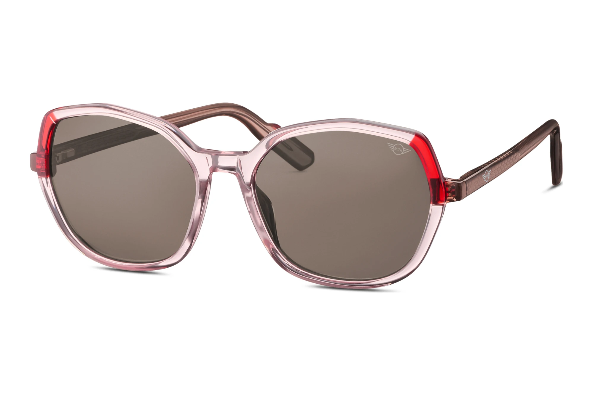 MINI Eyewear   MI 746046 50 brownrosa-chili red transparent