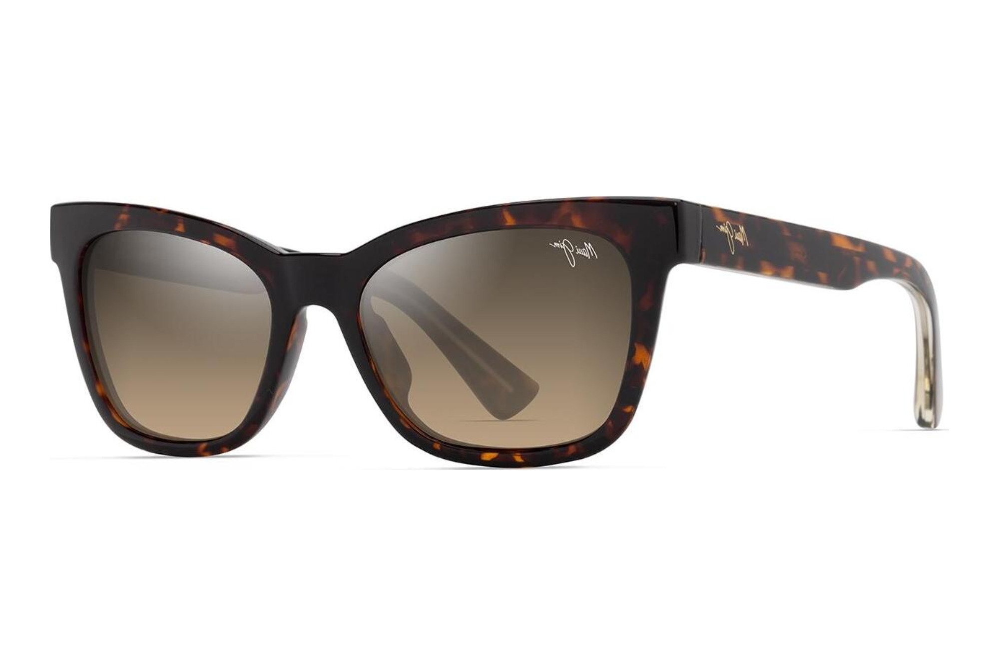 Maui Jim   Hiwahiwa HS689-10 HCL® BronzeShiny Dark Havana