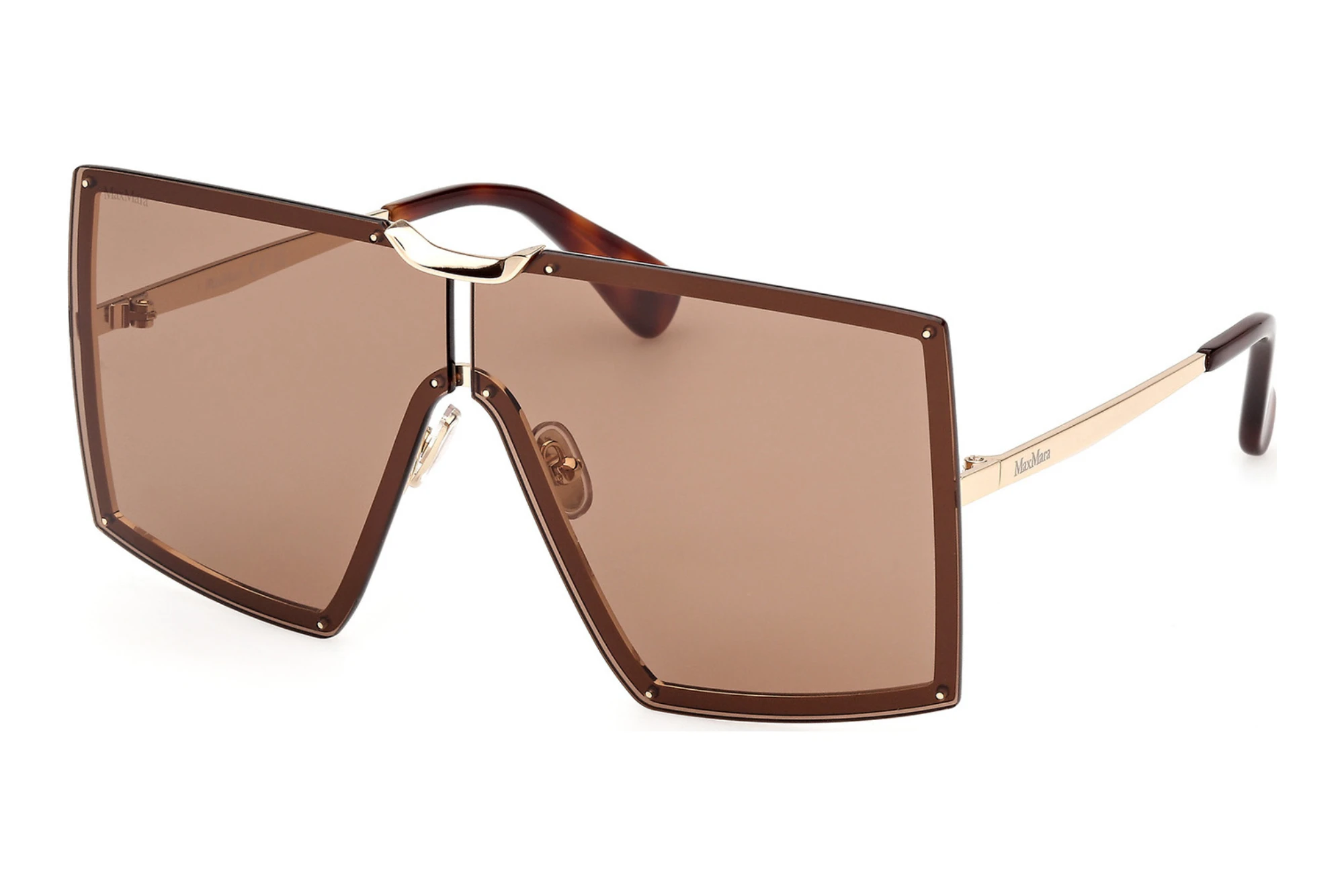 Max Mara   MM0117 32E braunGlänzend Blassgold