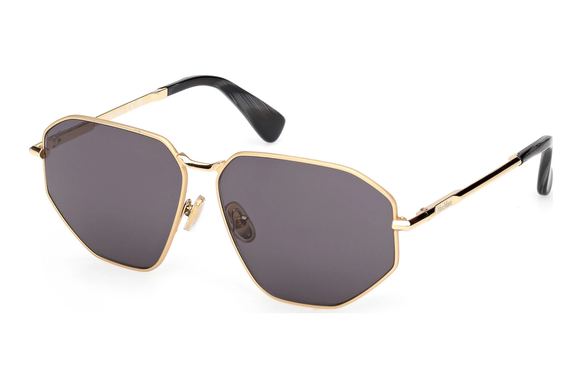 Max Mara   MM0143 30A grauGlänzend Tiefgold