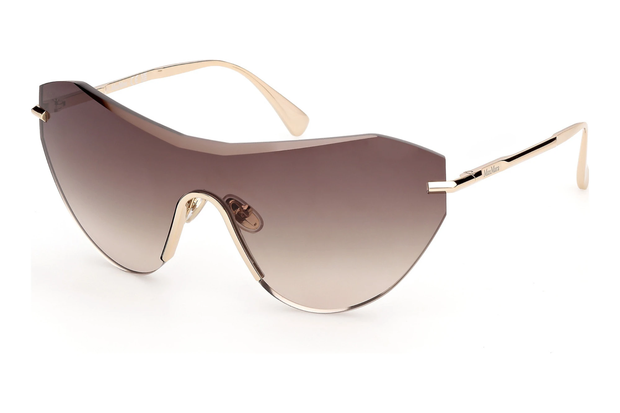 Max Mara   MM0216 32F braun verlaufendGlänzend Blassgold