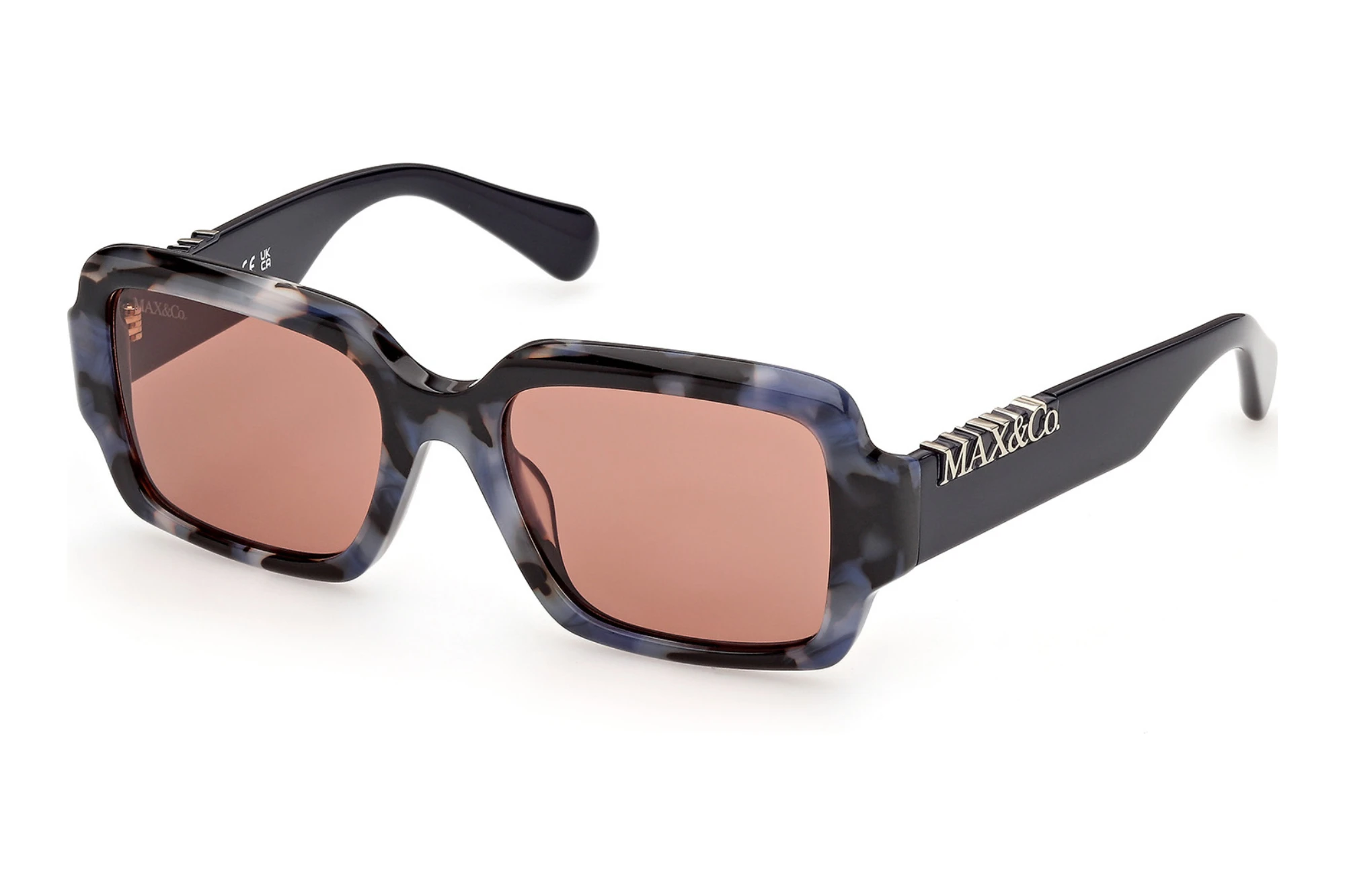 Max & Co.   MO0168 55S bordeauxBunt Havanna
