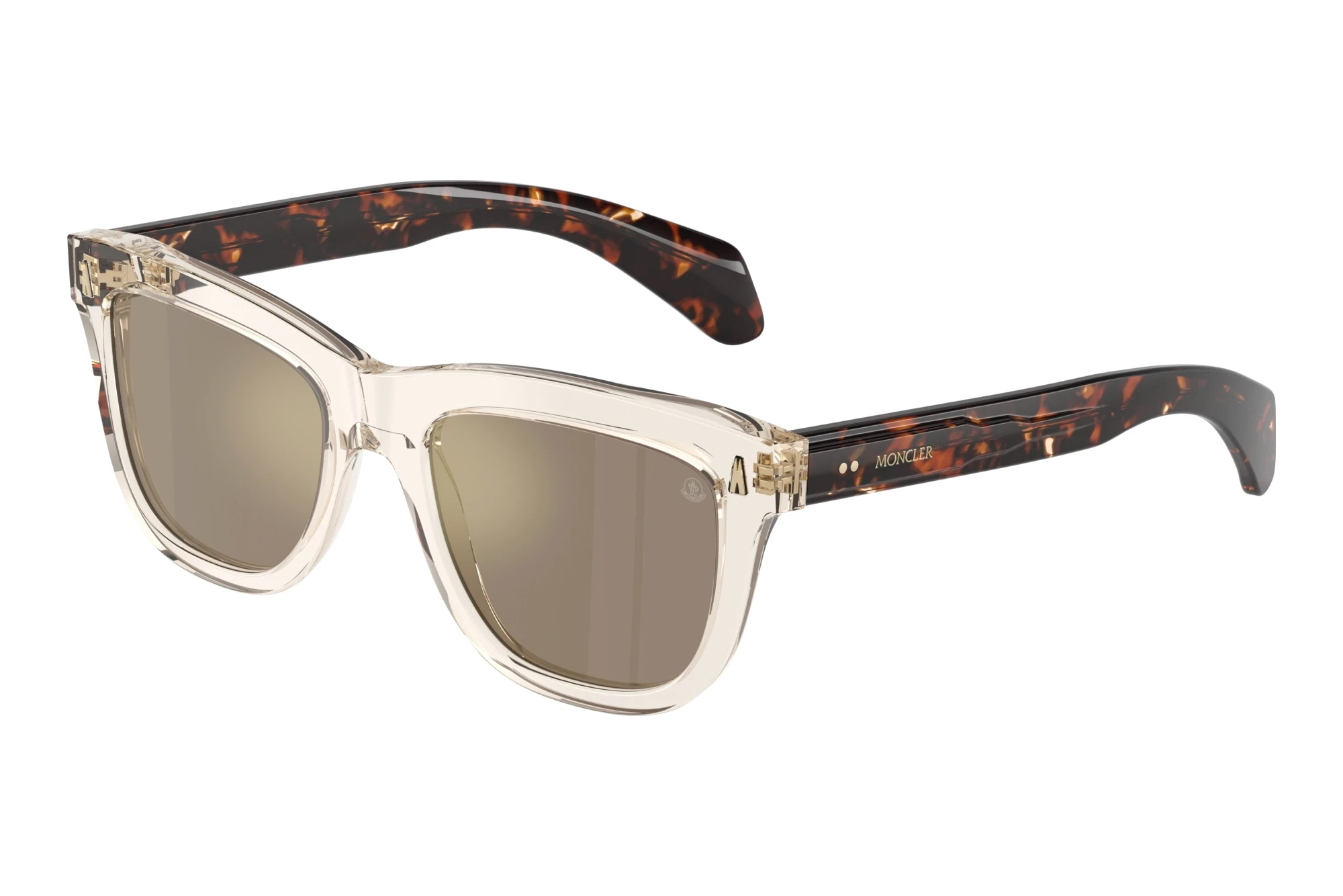 Moncler   ME6023 30035A Mirror GoldTransparent Butter