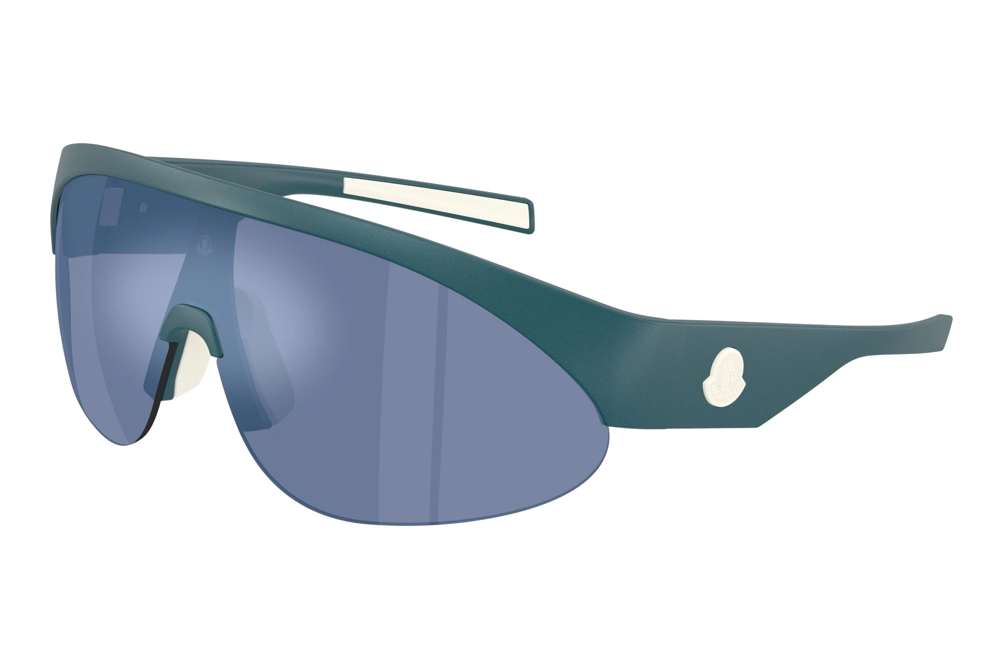 Moncler   ME8019U 50411U Mirror BlueMatte Metal Blue