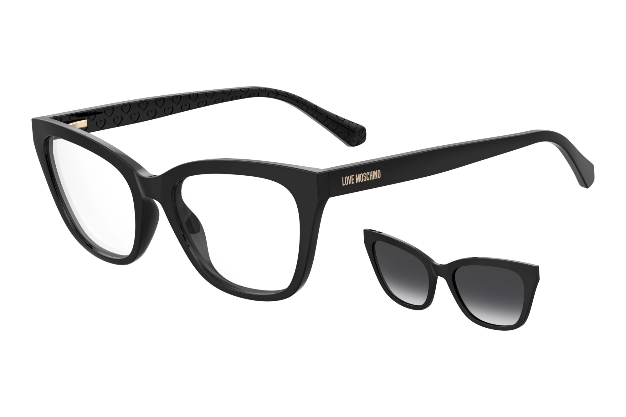 Moschino   MOL071/CS 807/9O DARK GREY SHADEDBLACK
