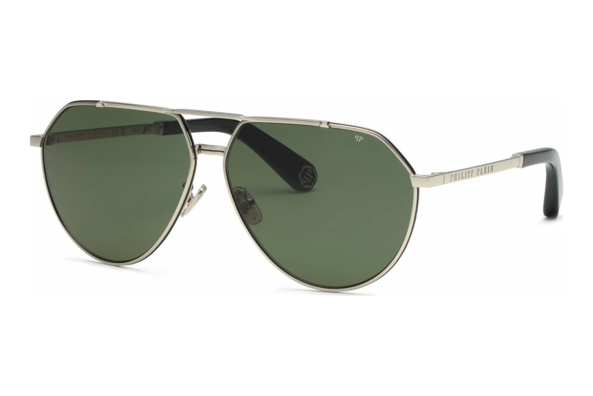 Philipp Plein   SPP007V 583V GREENPALLADIUM W/SHINY BLACK PARTS