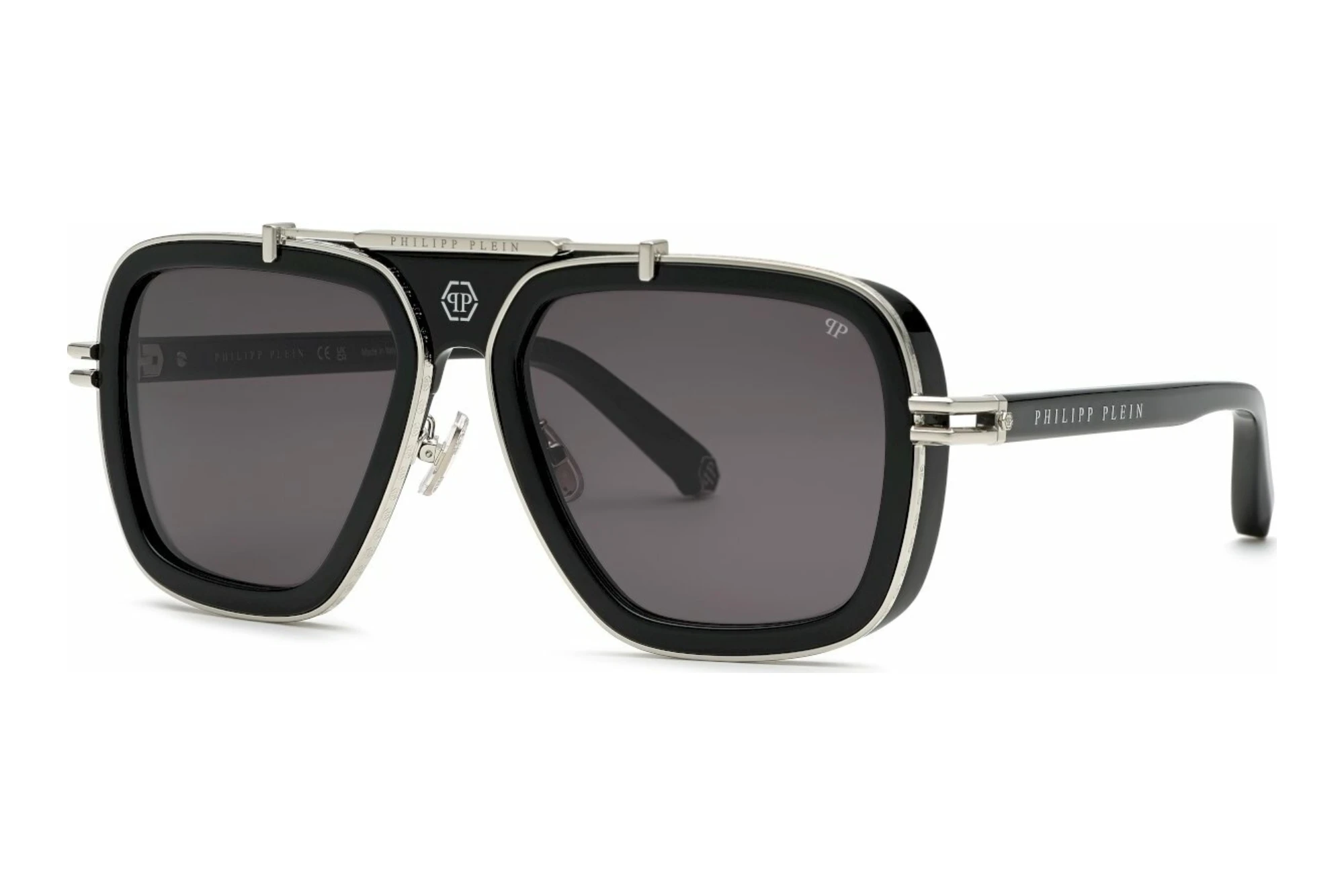 Philipp Plein   SPP109M 0700 SMOKESHINY BLACK