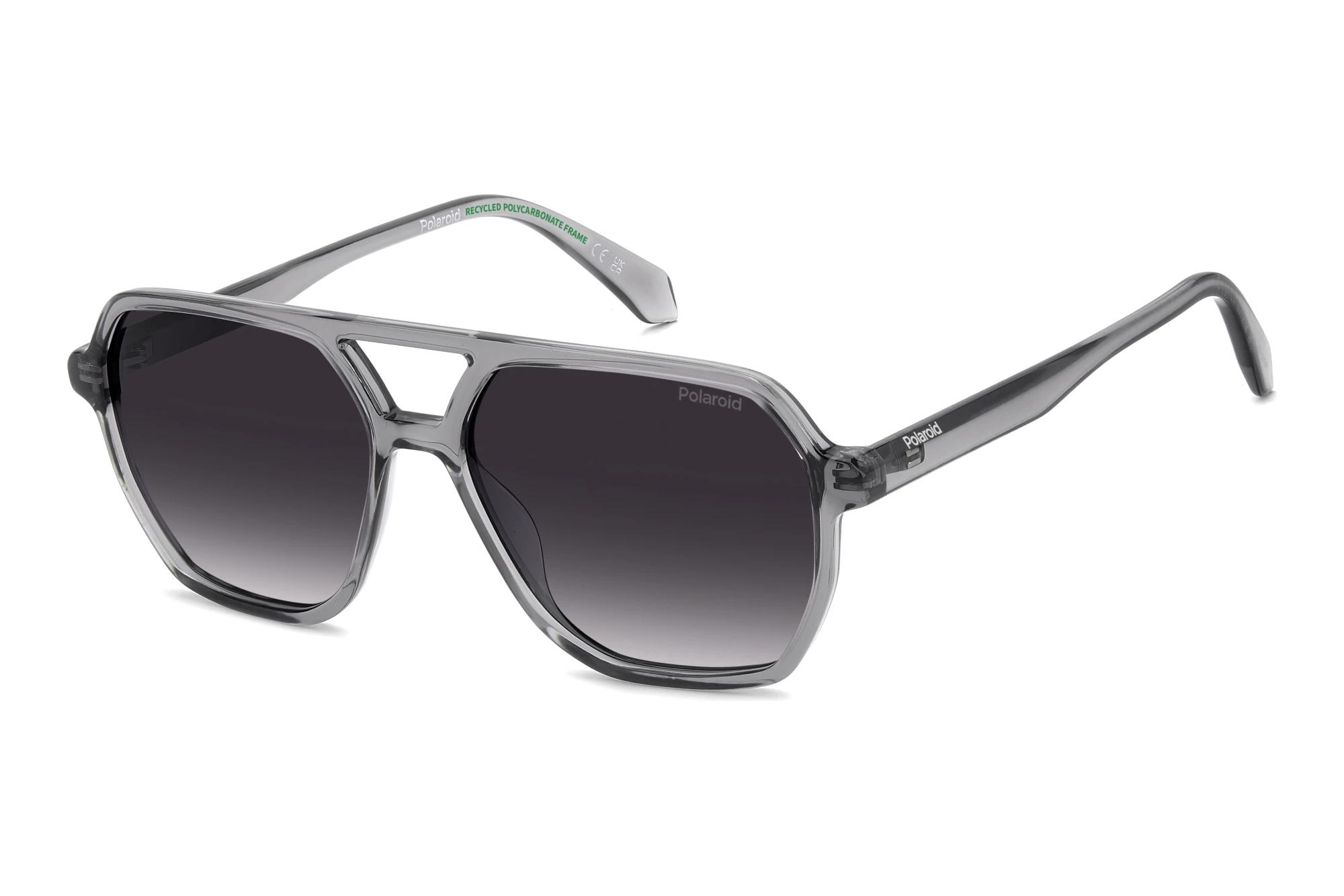 Polaroid   PLD 4218/S YB7/WJ GREY SHADED POLARIZEDSILVER