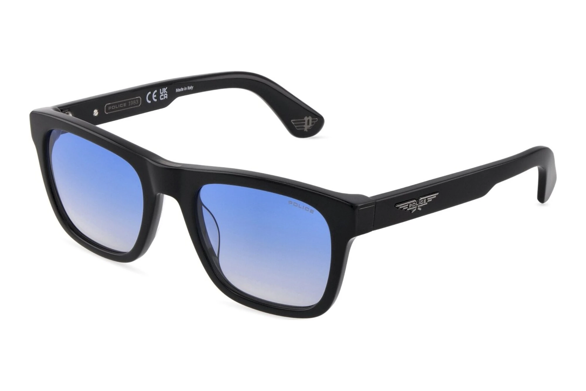 Police   SPLE37N 700B BLUE GRADIENT SMOKESHINY BLACK