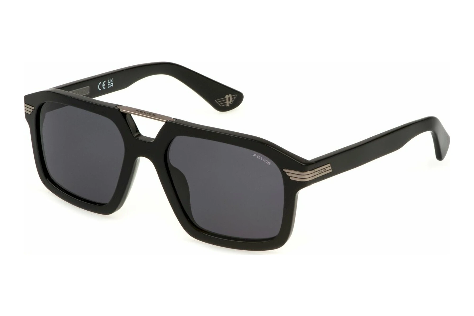 Police   SPLP28 0700 SMOKESHINY BLACK