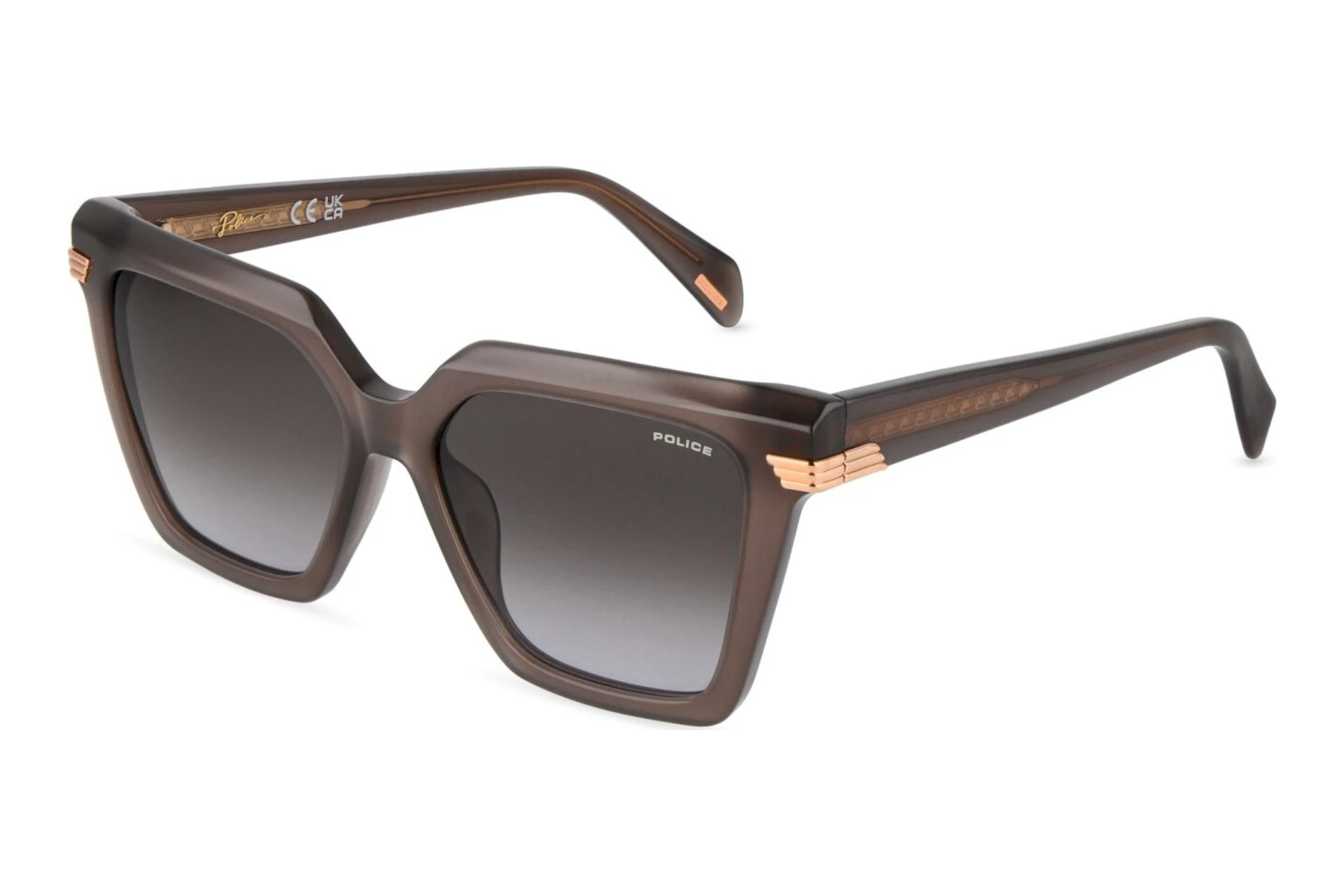 Police   SPLU04 06A5 SMOKE GRADIENT BLUESHINY OPAL GRAY