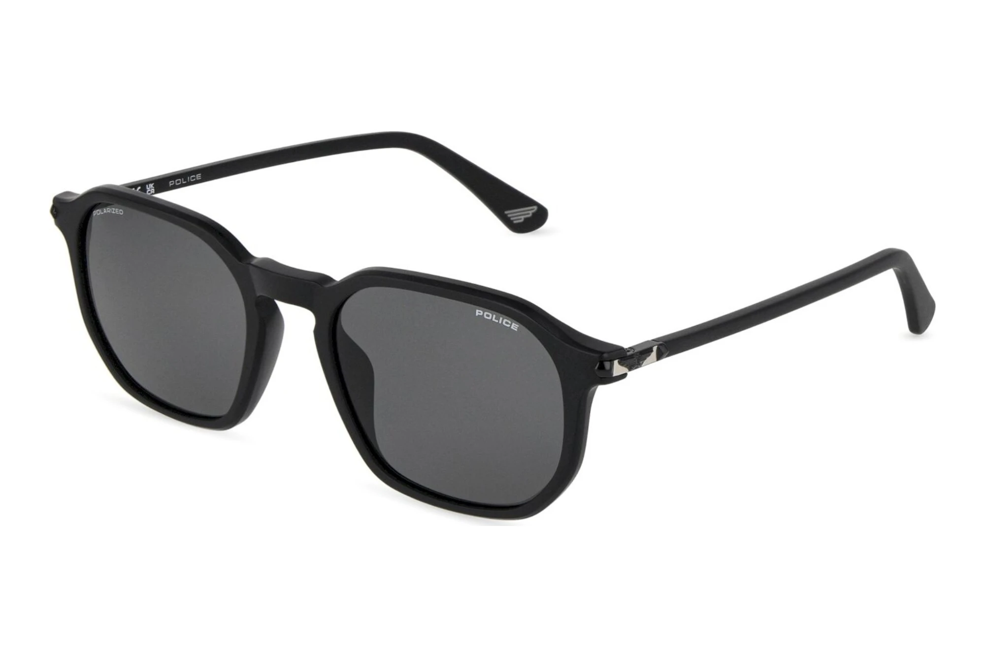 Police   SPLU69 703P SMOKEMATT/SANDBLASTED BLACK