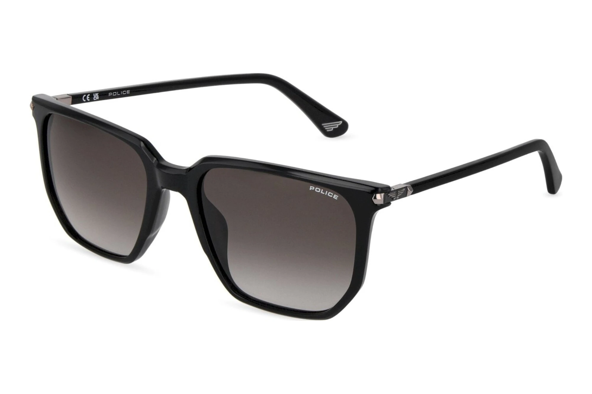 Police   SPLU70 0700 SMOKE GRADIENT SMOKESHINY BLACK