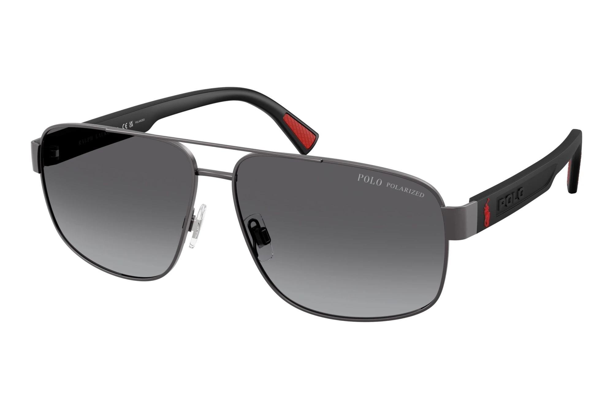 Polo   PH3165 9215T3 Gradient Grey PolarizedSemishiny Dark Gunmetal