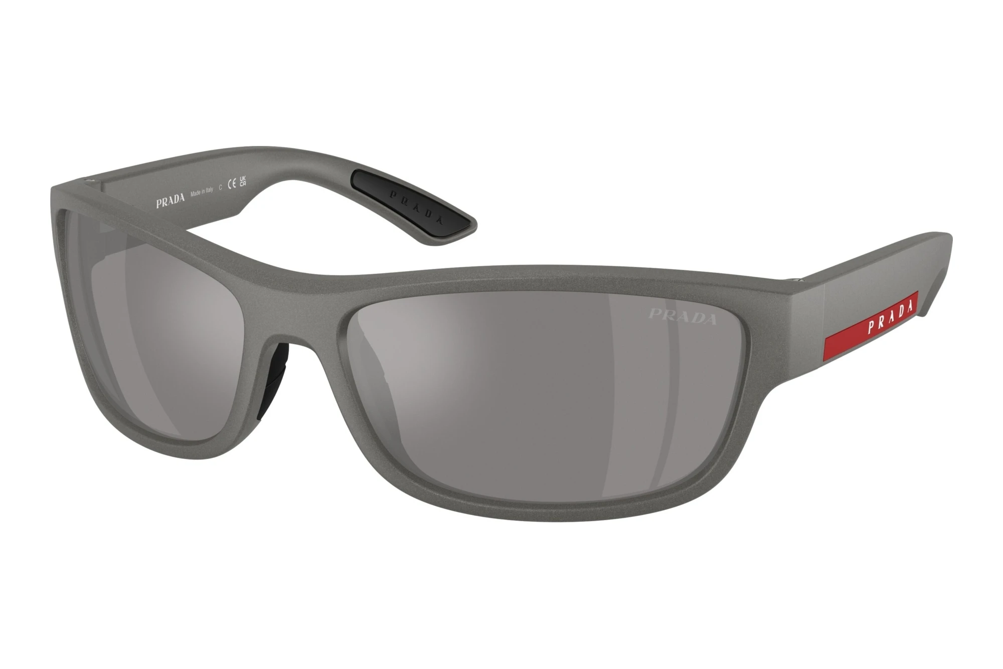 Prada Linea Rossa   PS C04S 16X7W1 Grey Mirror SilverMetal Grey