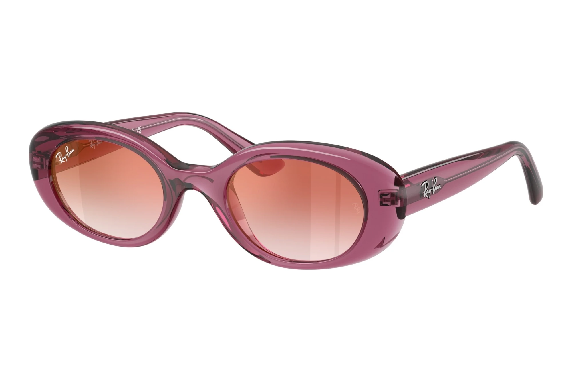 Ray-Ban Kids   RJ9141S 7217V0 Clear Gradient Red Mirror RedTransparent Violet