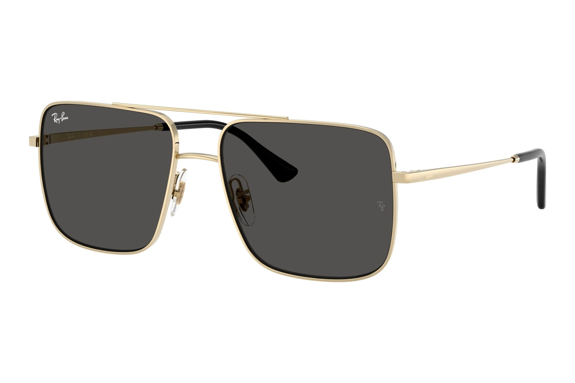 Ray-Ban   RB3758 921387 Dark GreyPale Gold