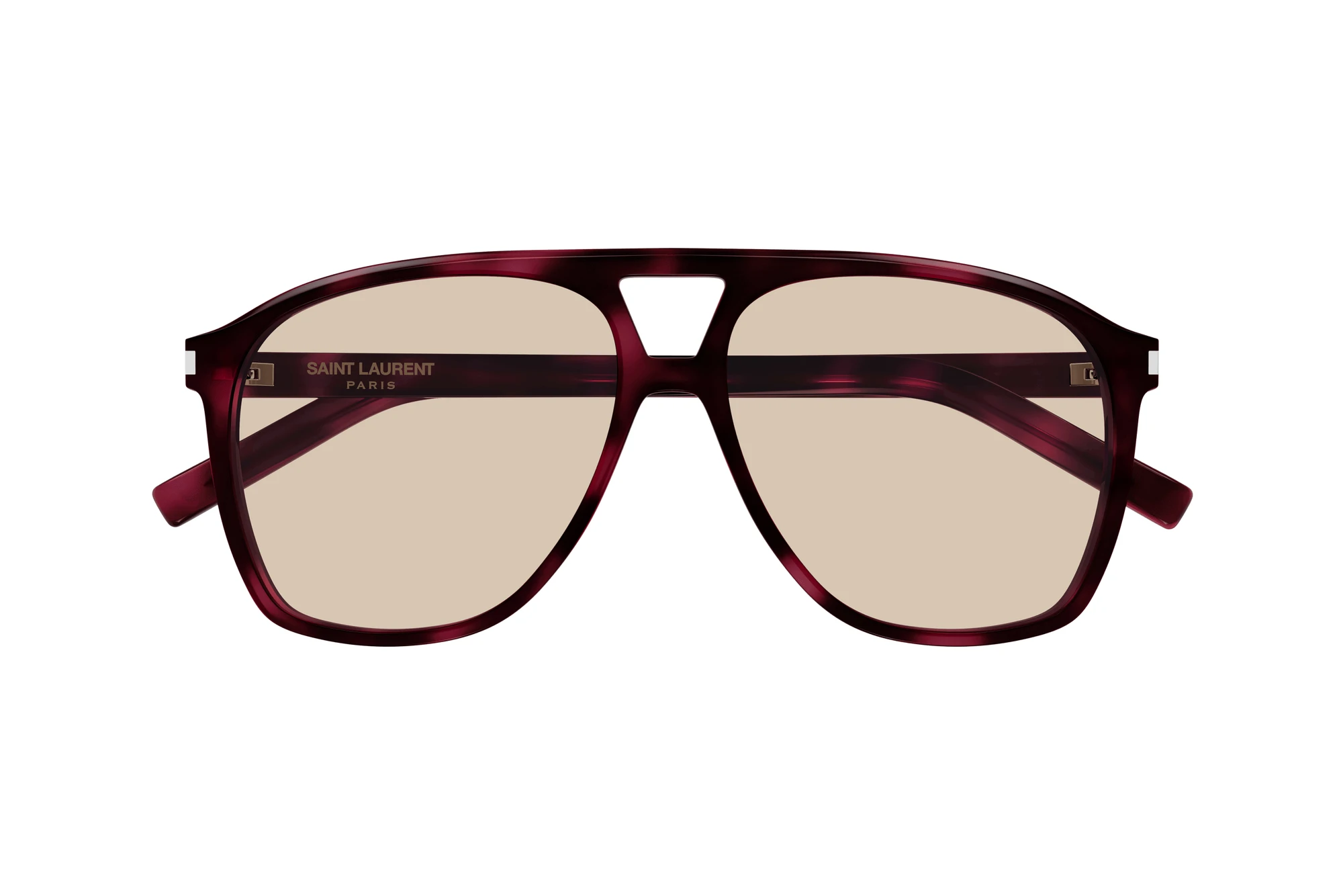 Widok z przodu Saint Laurent SL 596 DUNE (003)