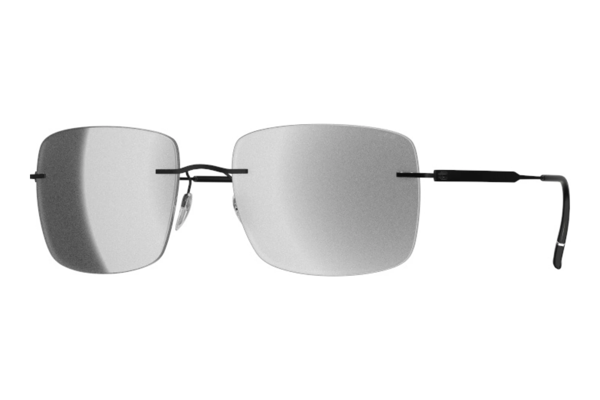 Silhouette   8752 9040 blackSLM Silver Mirror Gradient