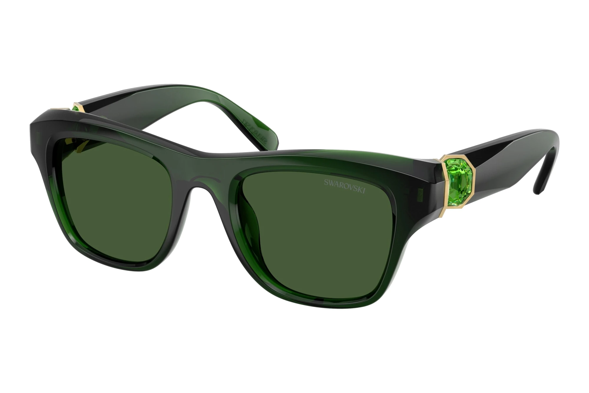 Swarovski   SK6056U 108171 Dark GreenMilky Dark Green