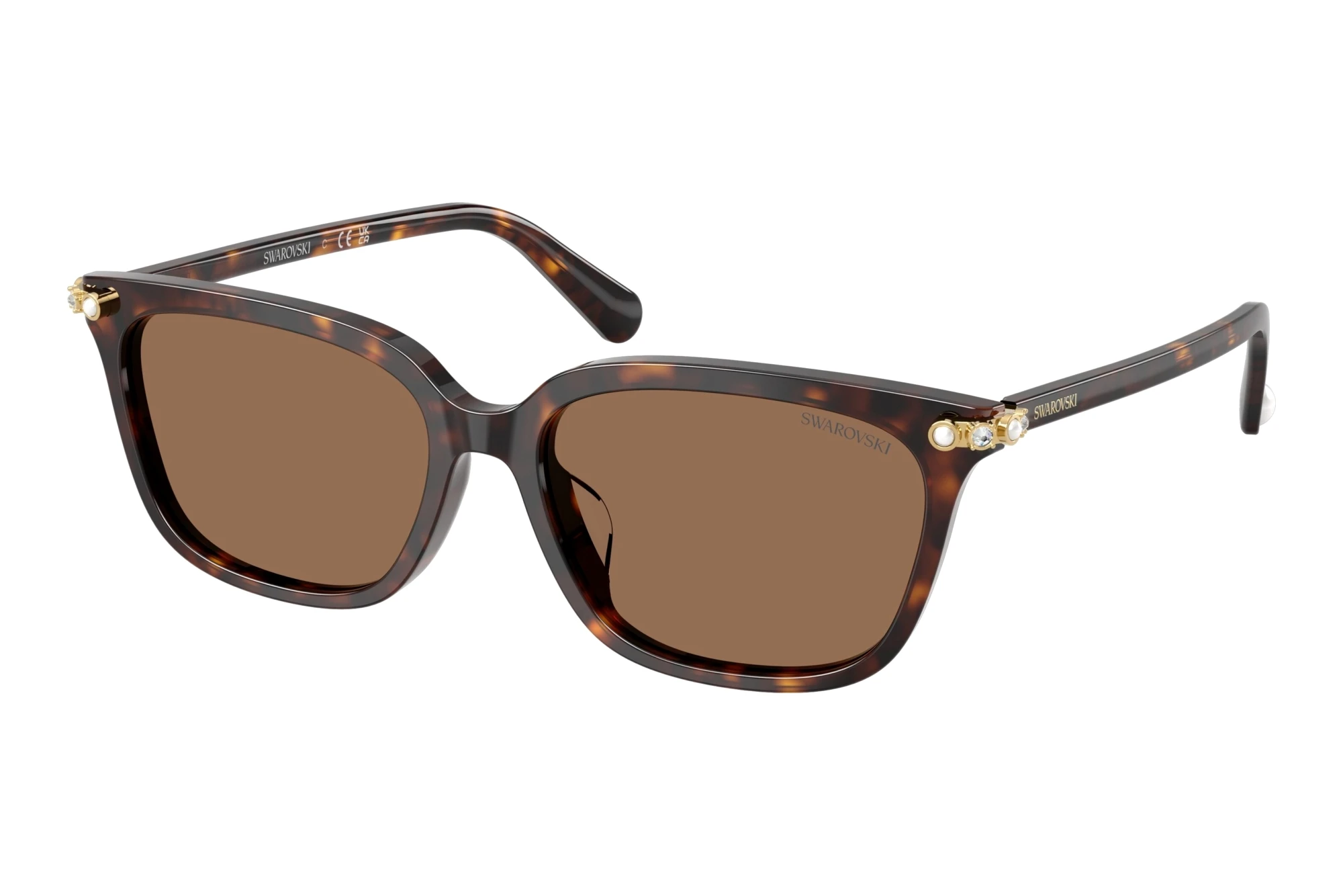 Swarovski   SK6064D 100273 Dark BrownHavana