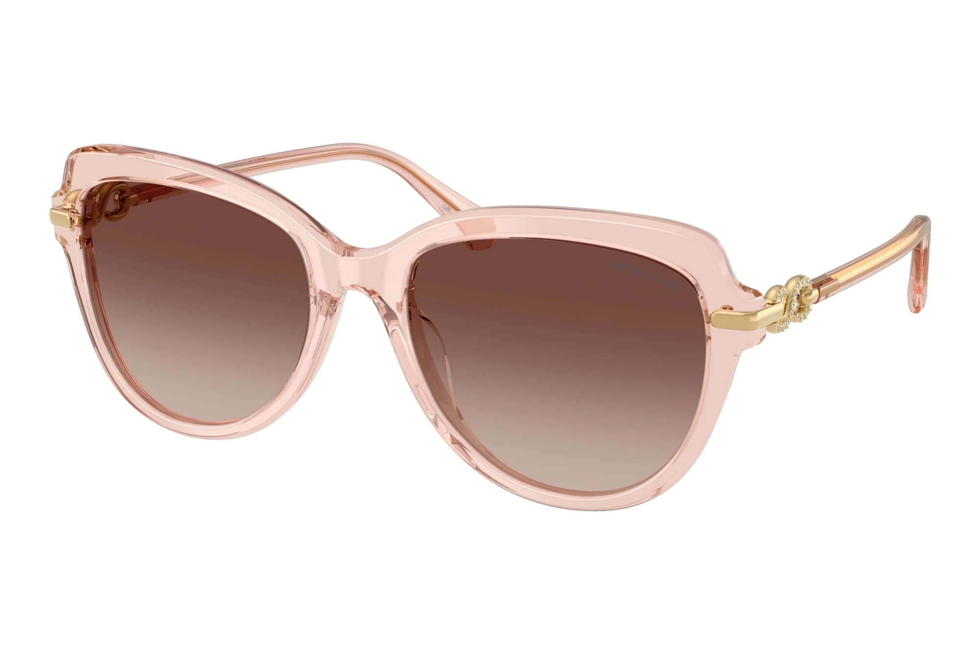 Swarovski   SK6073 110913 Gradient BrownTransparent Peach