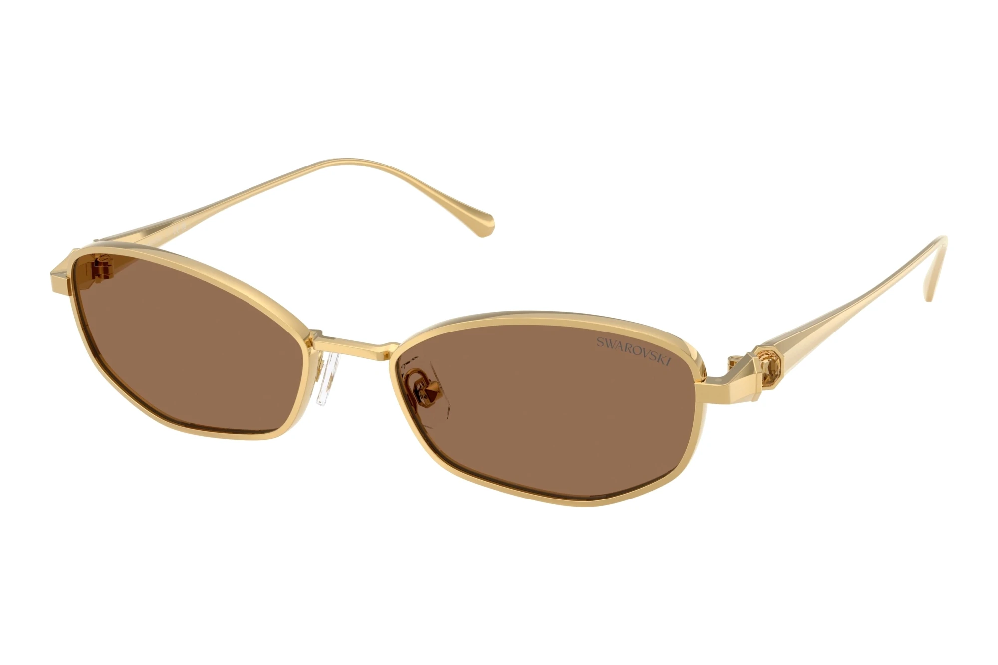 Swarovski   SK7042 403773 Dark BrownGold