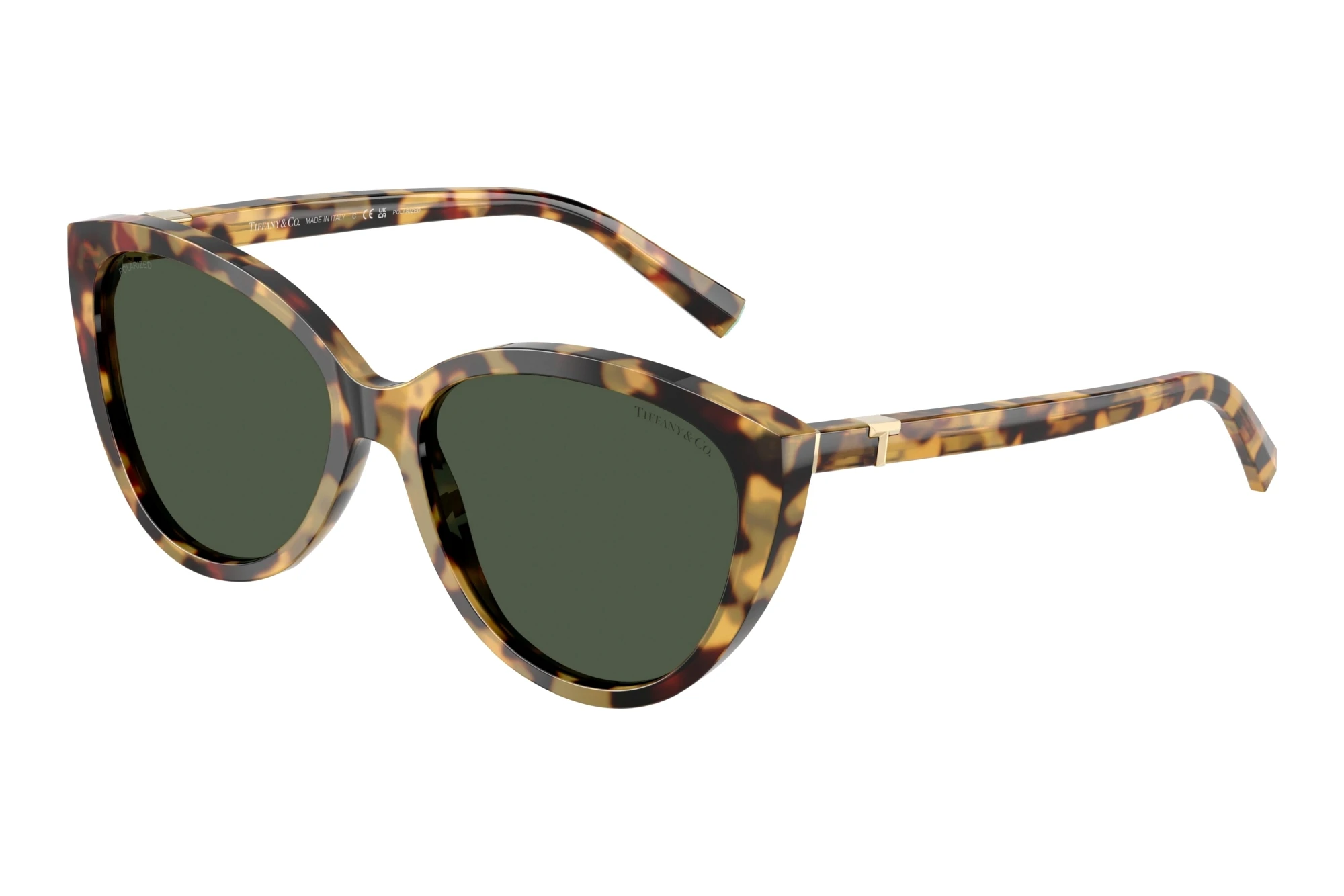 Tiffany   TF4251 80649A Polarized GreenBlonde Havana