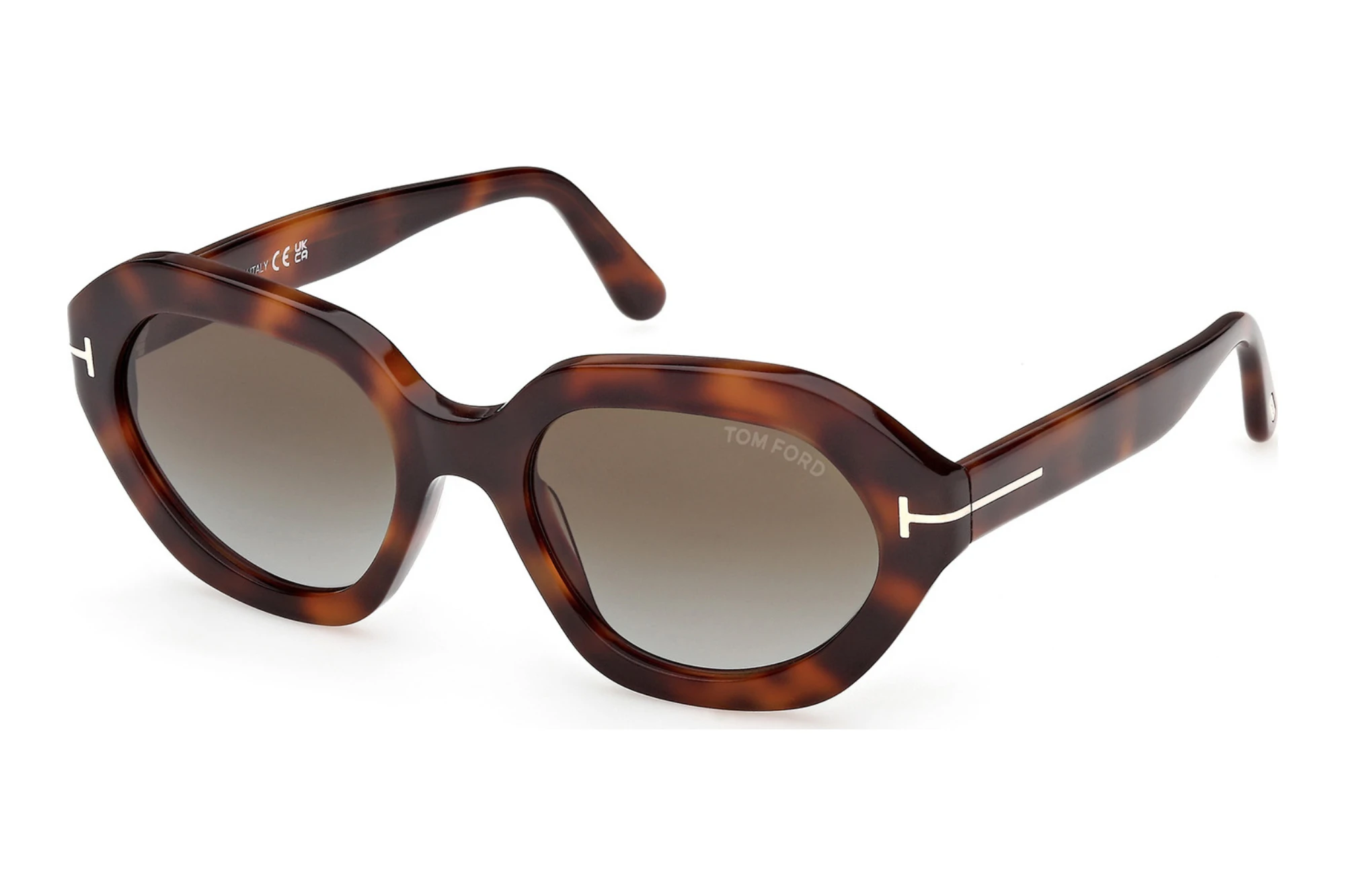 Tom Ford   FT1341 53P grün verlaufendBlond Havanna