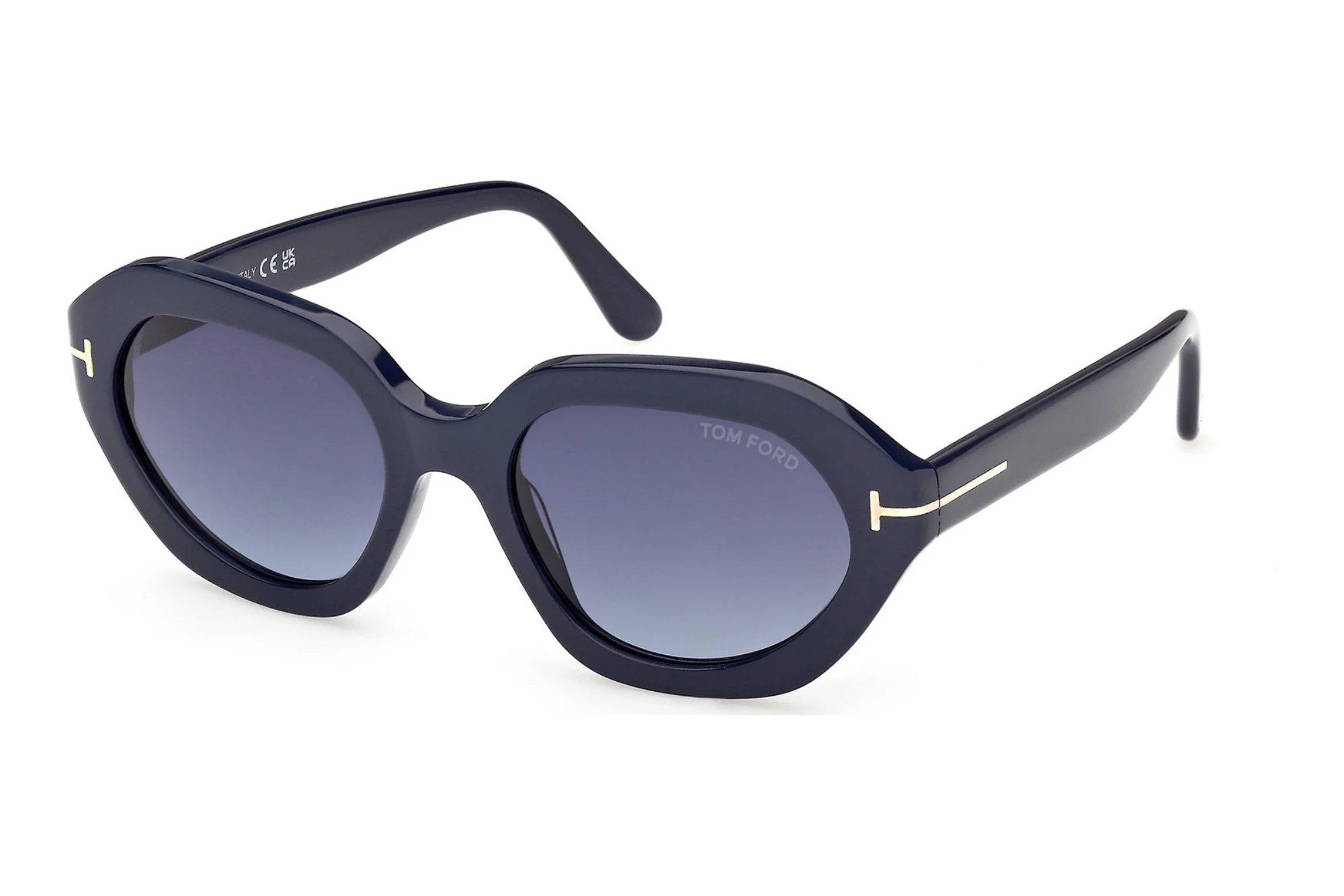 Tom Ford   FT1341 90W blau verlaufendGlänzend Blau