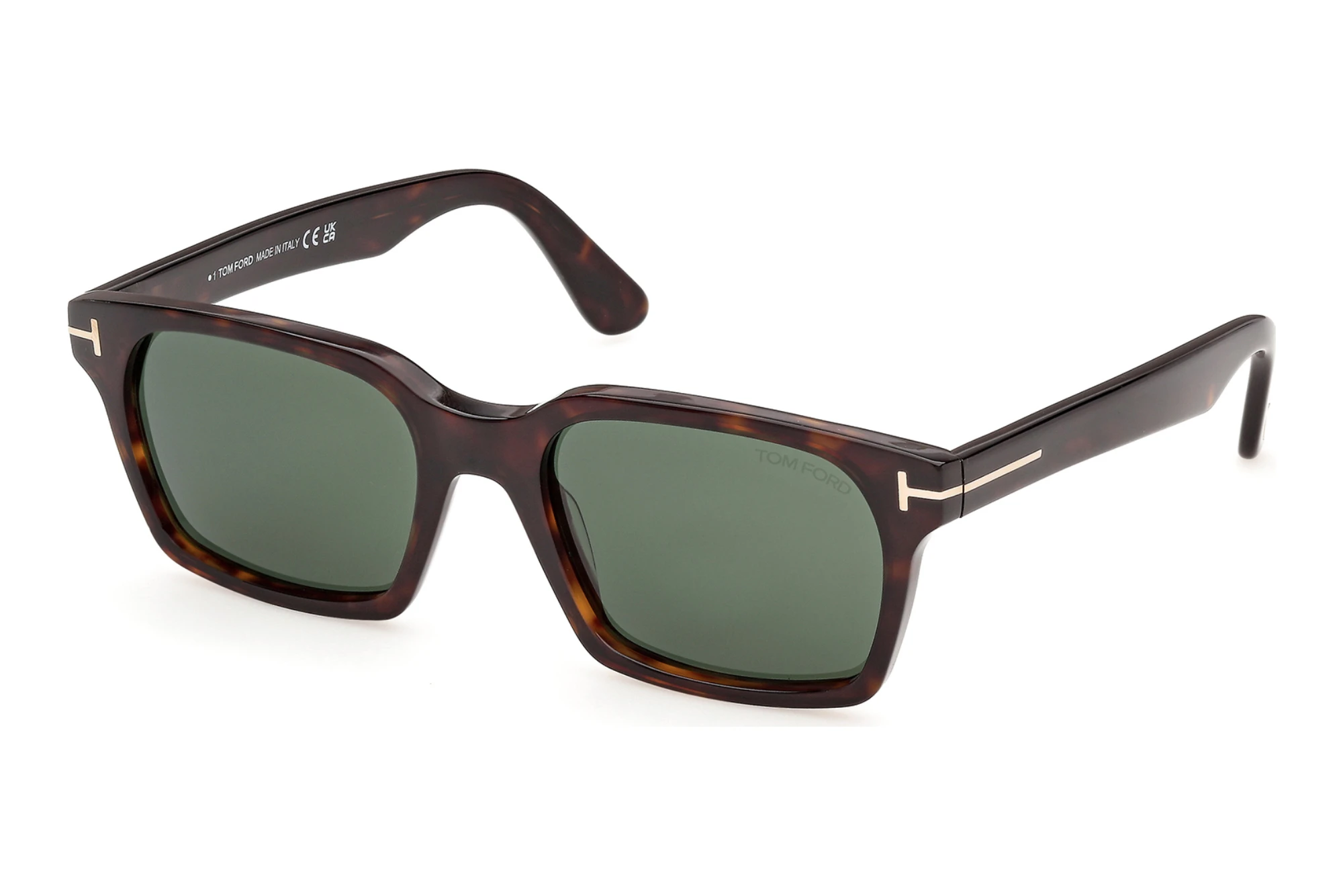 Tom Ford   FT1403 52N grünDunkel Havanna