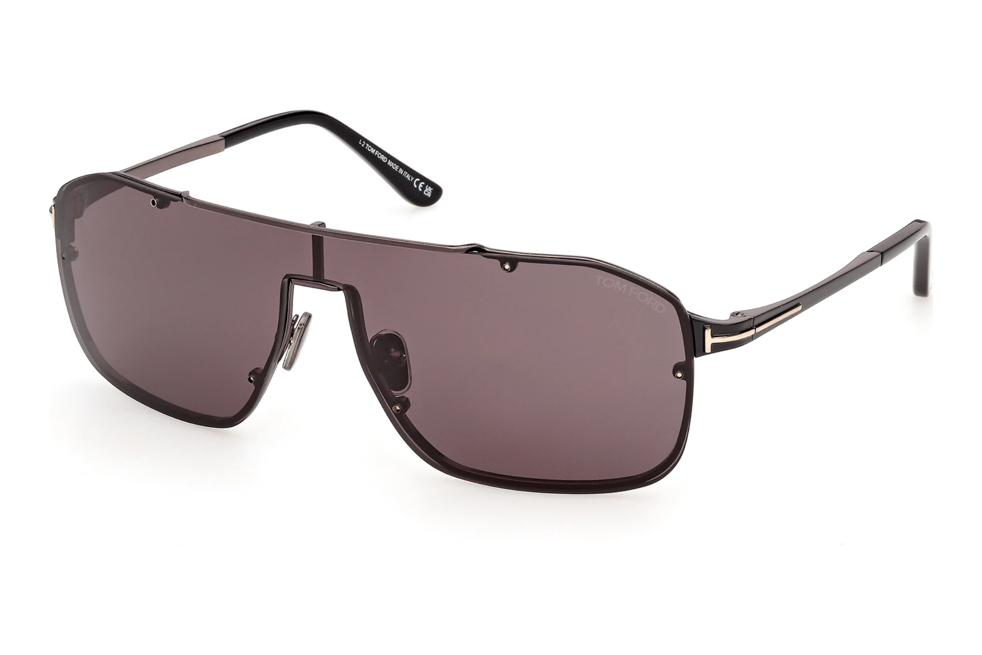 Tom Ford   FT1411 08A grauGlänzend Gunmetal