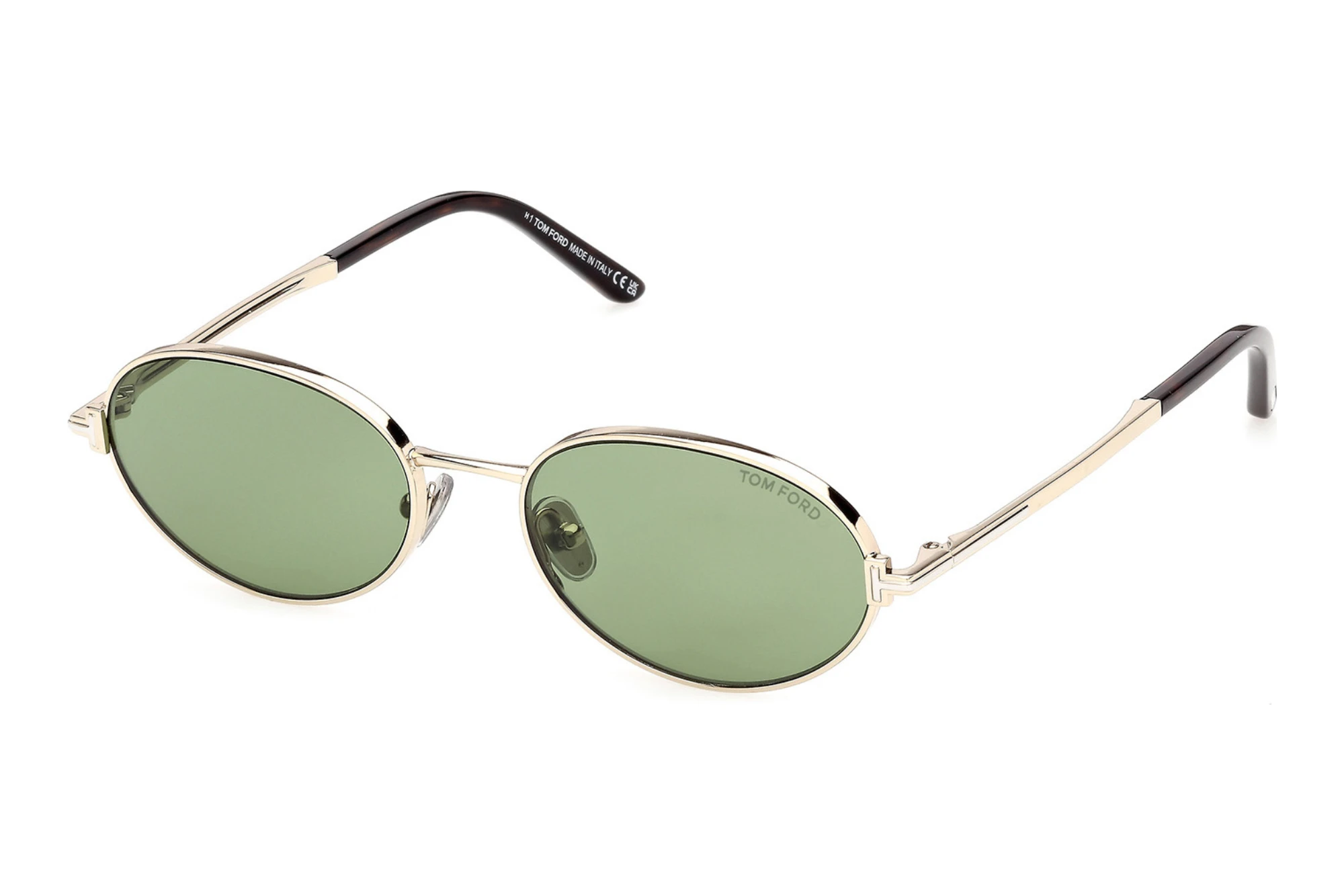 Tom Ford   FT1420 32N grünGlänzend Blassgold